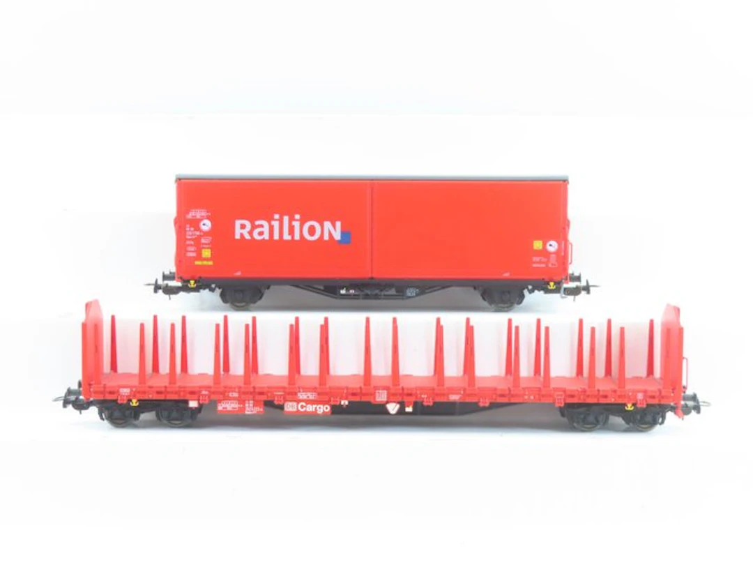 Piko H0 - 58044/54402 - Model train freight carriage (2)...