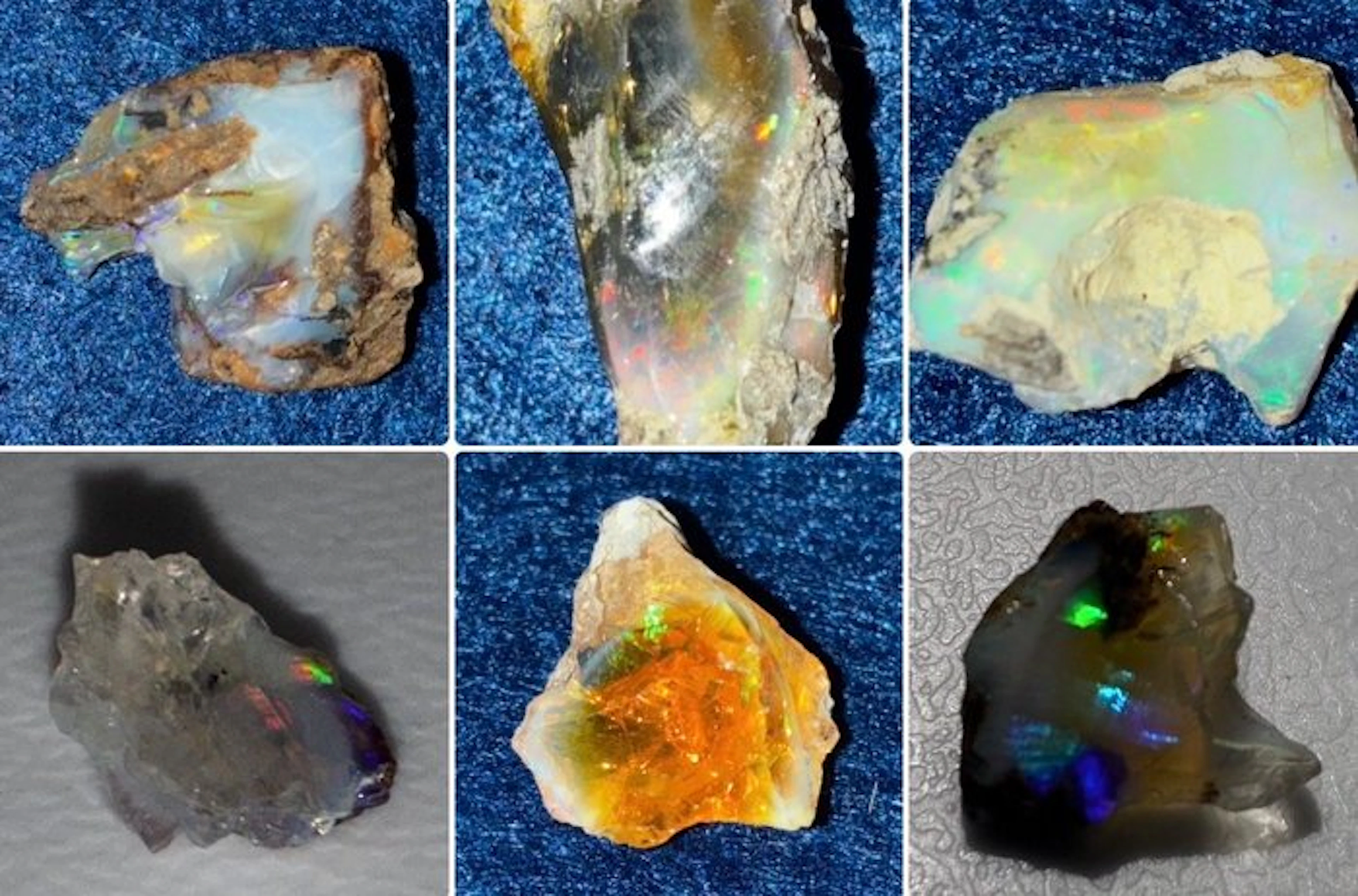 Opal Rough- 11 g - (6)
