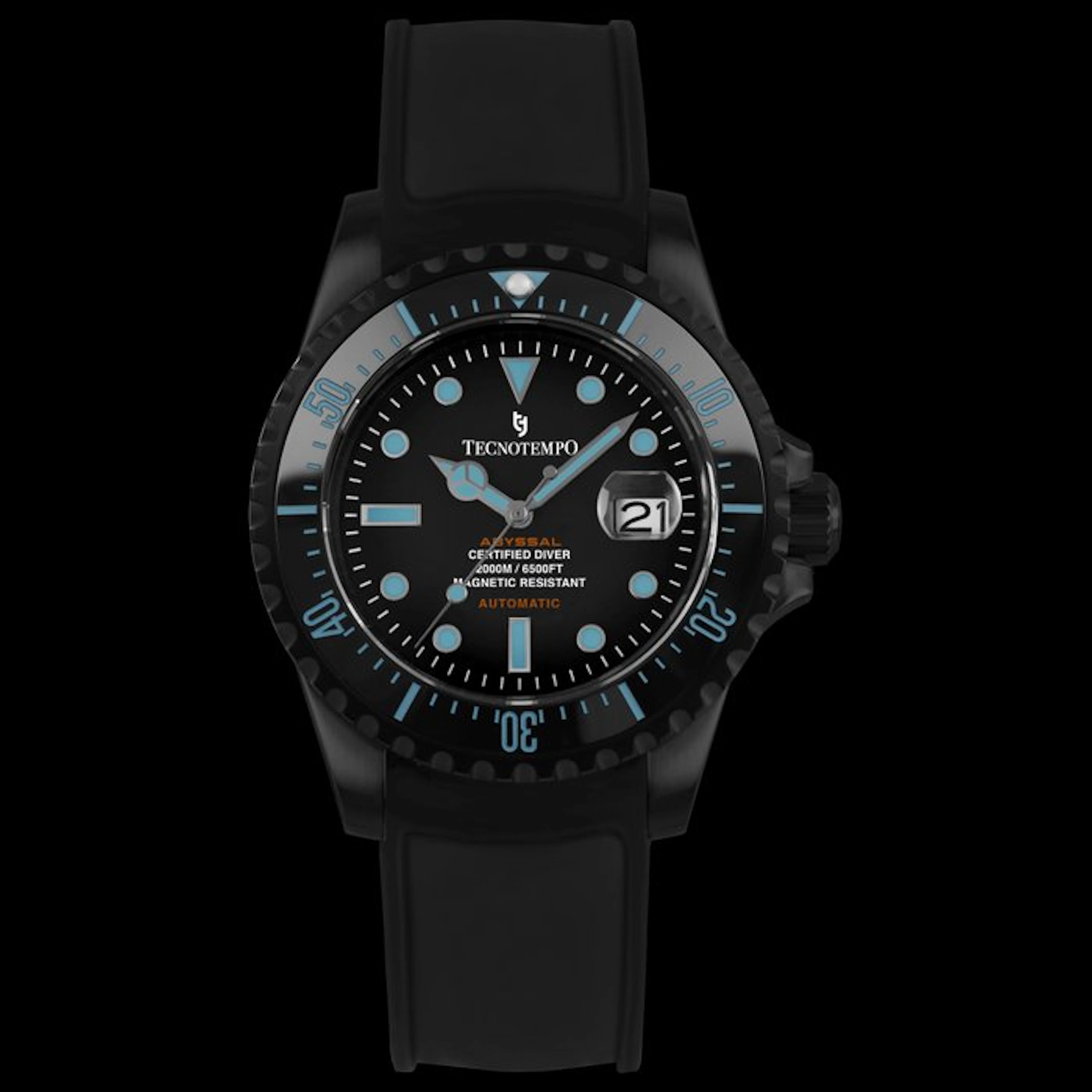 Tecnotempo - Automatic - "SEAMOUNT" - Diver 2000M...
