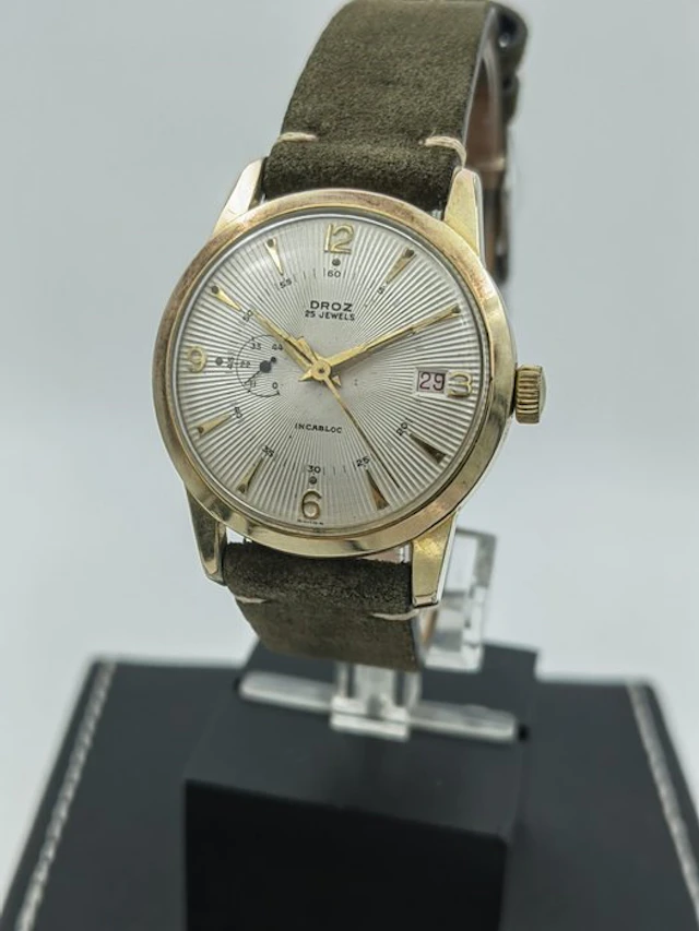 Droz - Power Reserve Complication – Automatic – Silver...