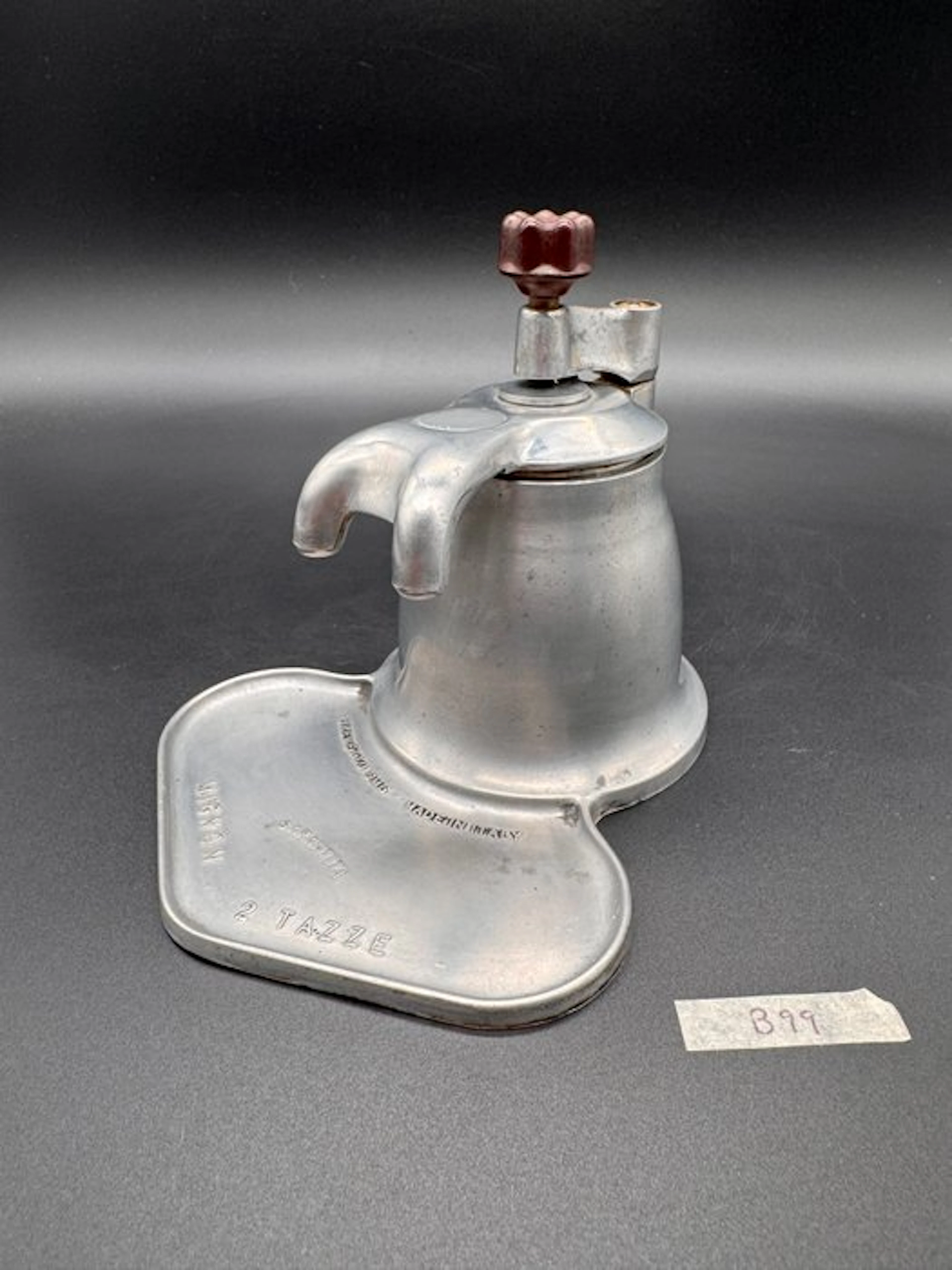 OMG - Coffee maker - MIGNON 2 Cups - Aluminium - O.M.G. Mignon moka pot