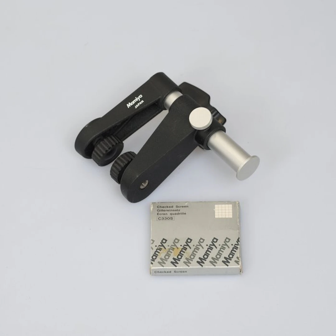 Mamiya Paramender 2 + Checked Screen C330s Tripod head