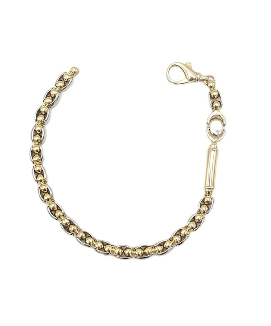 Bracelet - 18 kt. Yellow gold, White gold