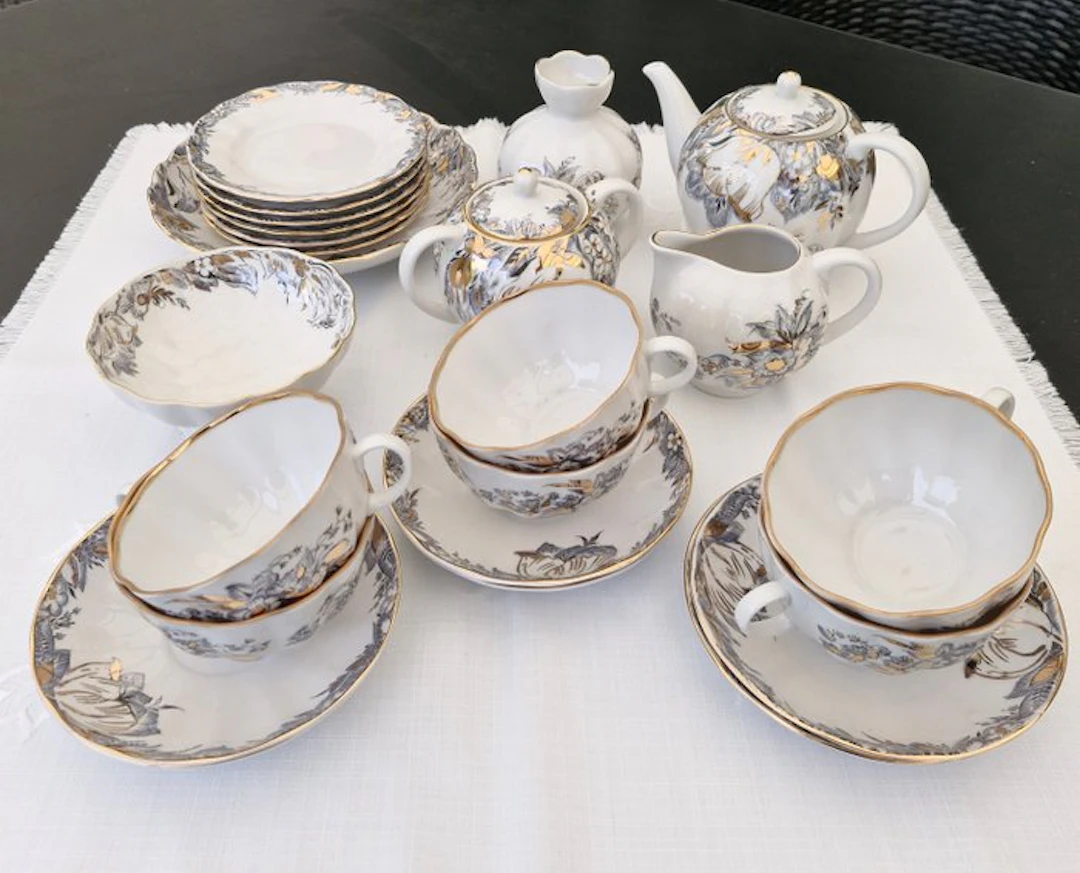Lomonosov Imperial Porcelain Factory - Coffee service (18) - Porcelain