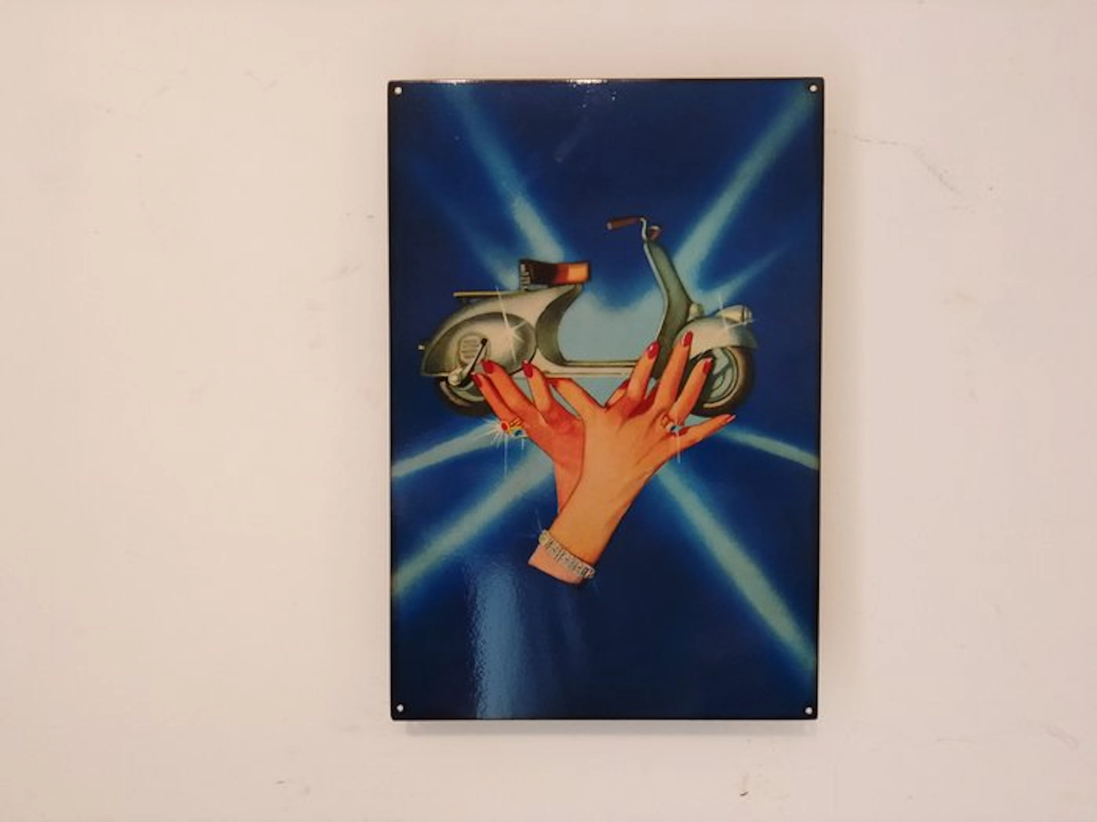 Piaggio - Iron sign - piaggio - Advertising sign - 1975 - Iron
