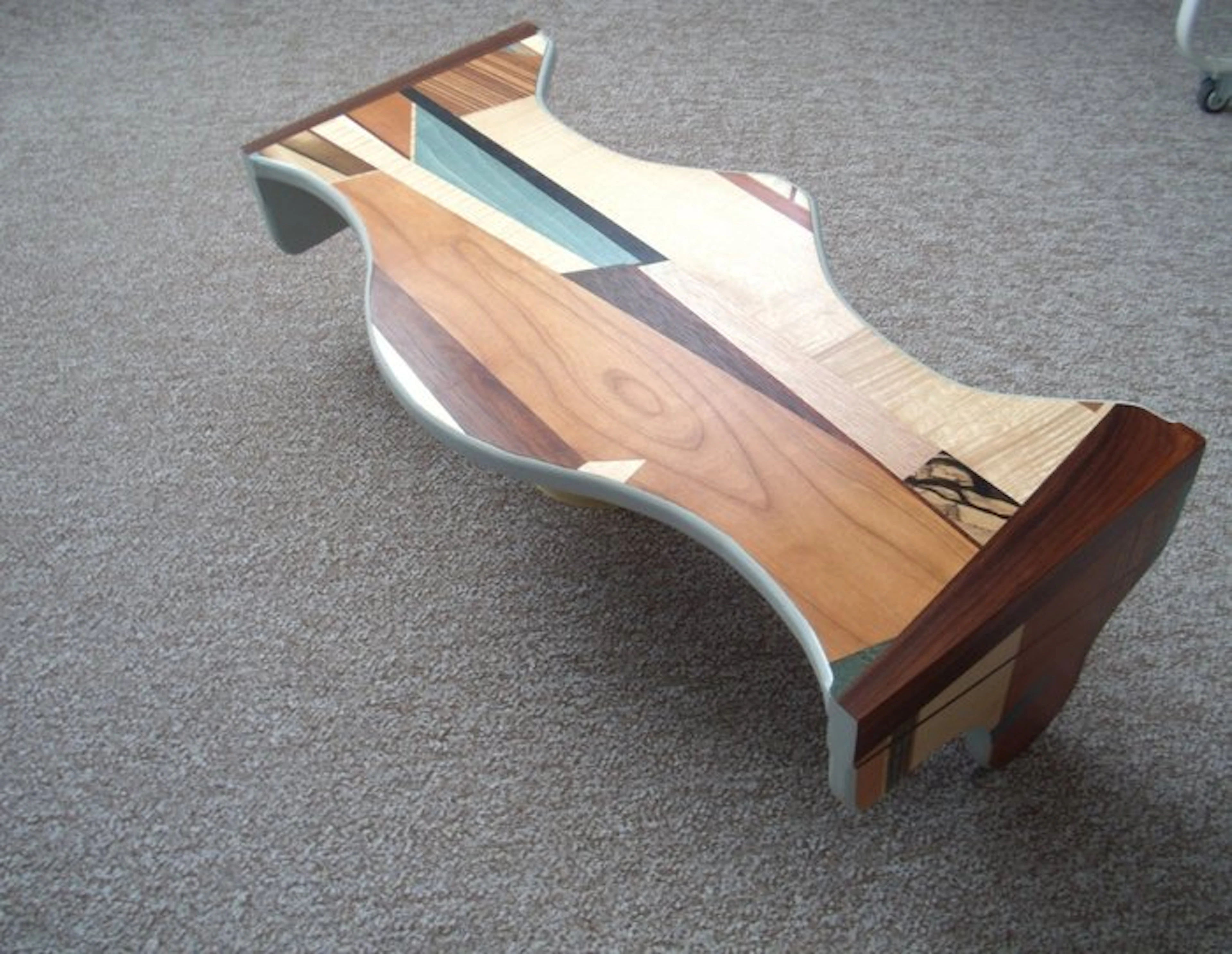 Marcus Marquetry - Ottoman - Mediation stool - wood - inlaid mosaic