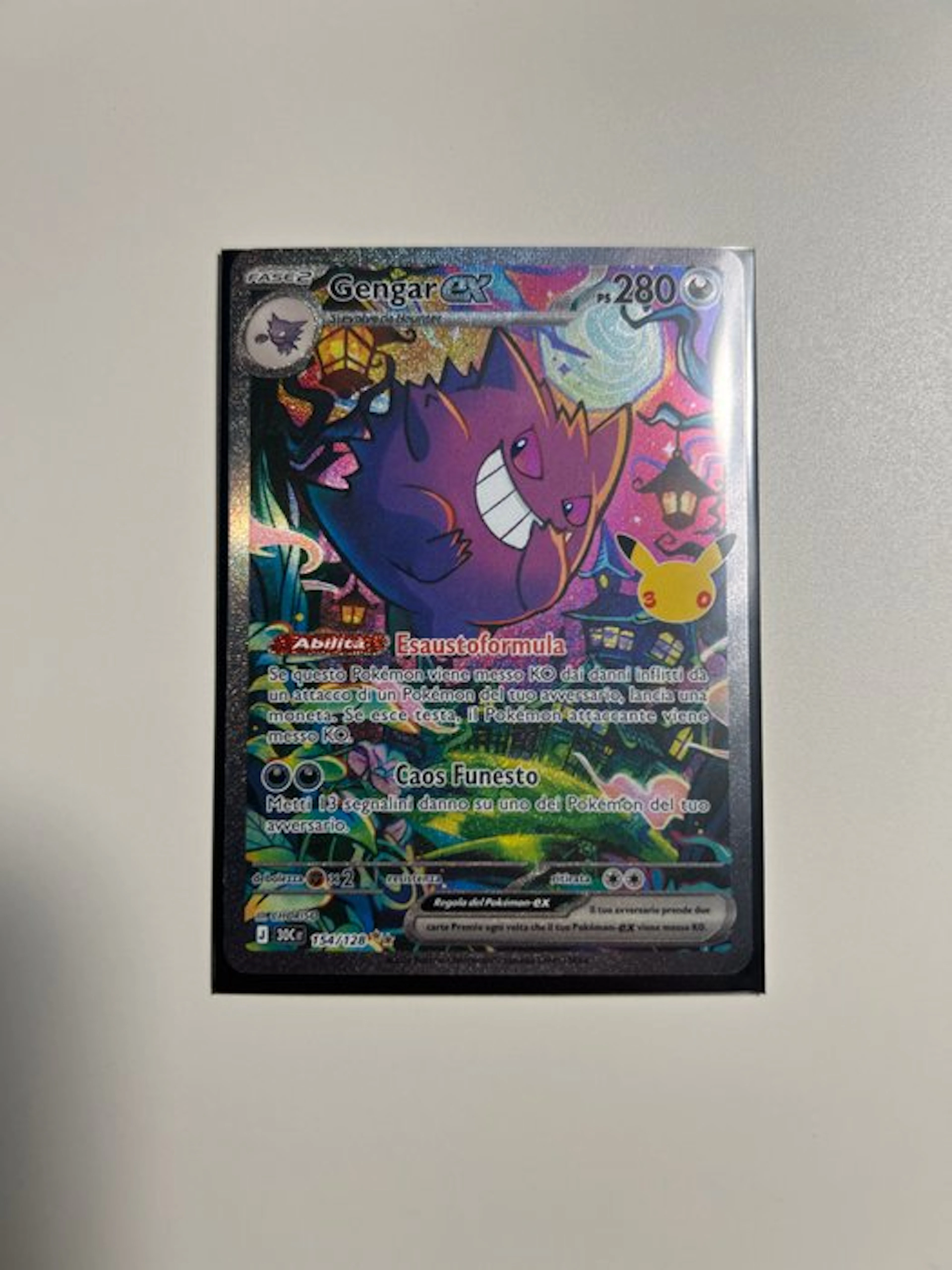 Pokémon - 1 Card - Gengar 154/202 Promo card, Full art, Foil, Limited edition