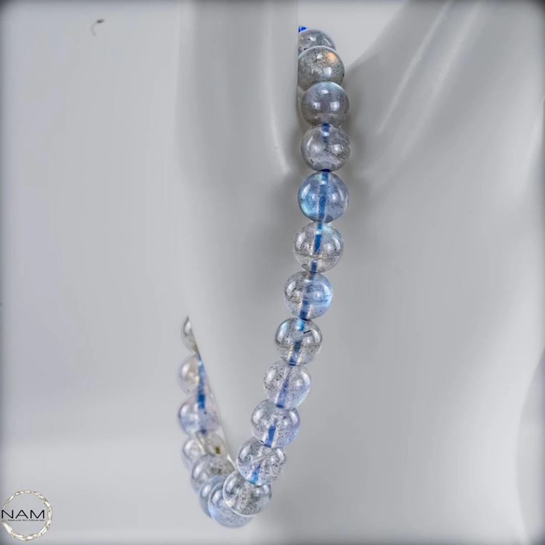 Elegant moonstone bracelet – magical shimmer of the moon - 69.2 ct- 13.84 g