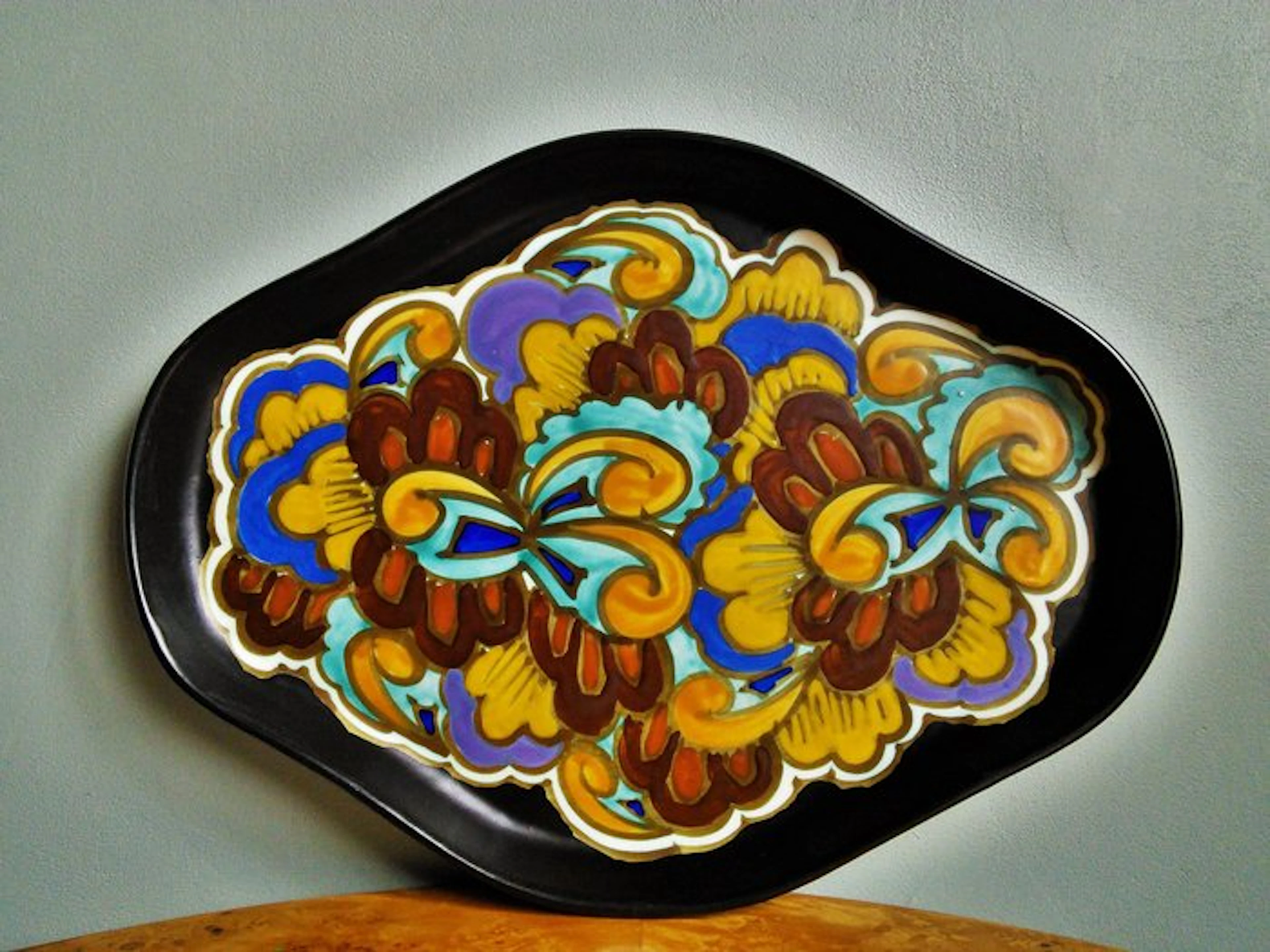 Plateelbakkerij Céramique Montoise (C.M.) - Tray - Ceramic, Glaze