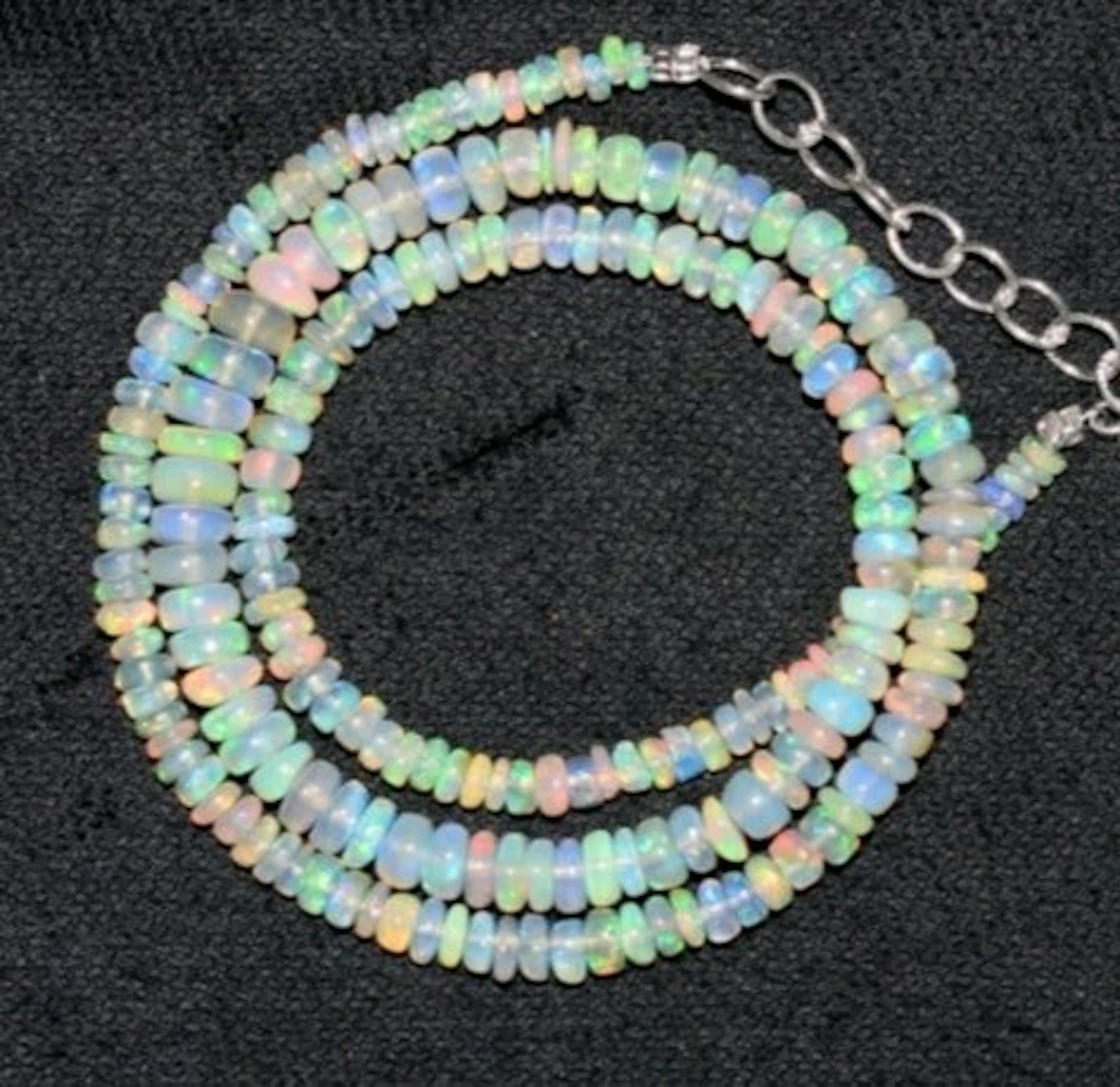 Opal Necklace AA++ Natural Mineral- 9 g - (1)