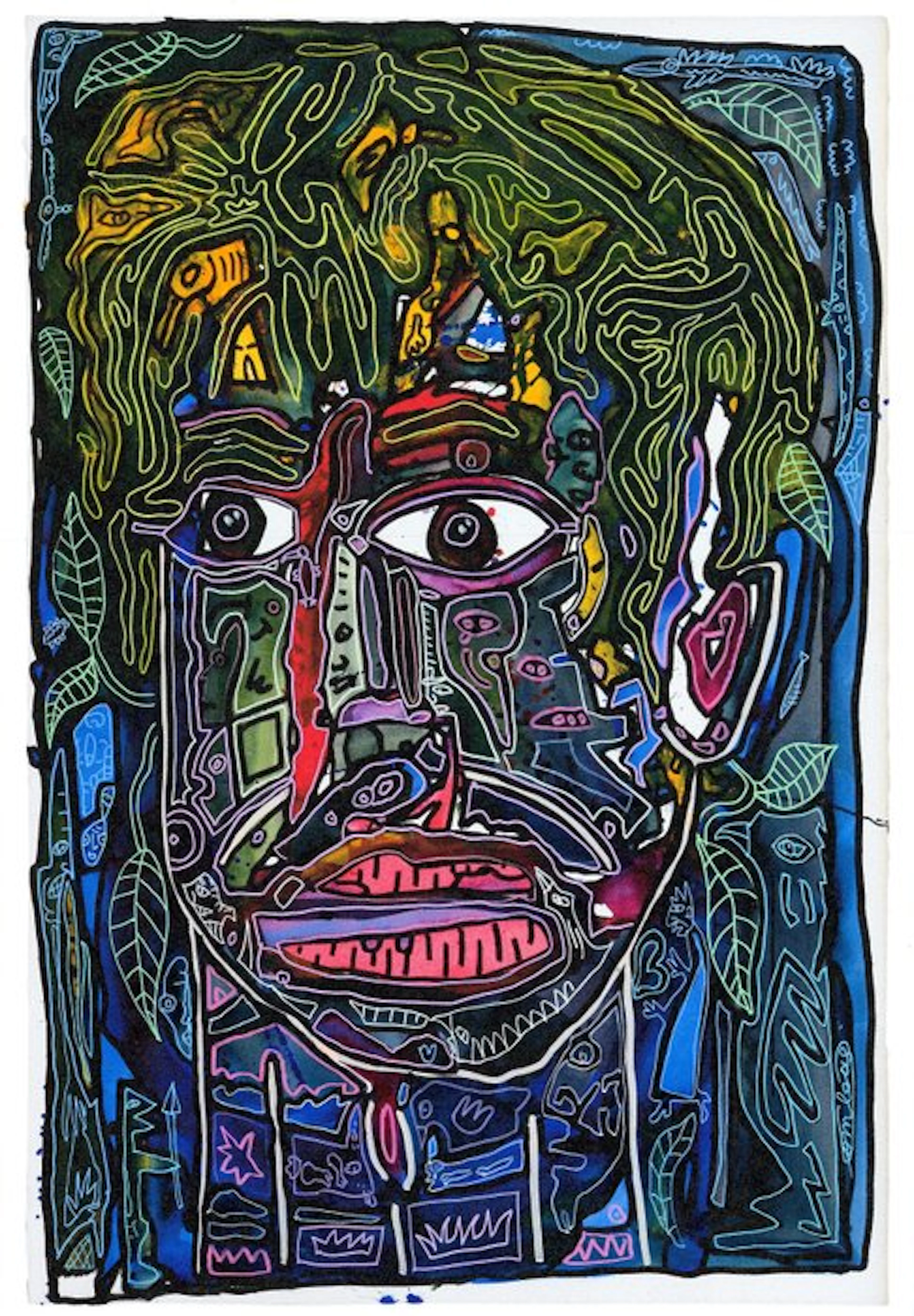 Robert Combas (1957) - Portrait