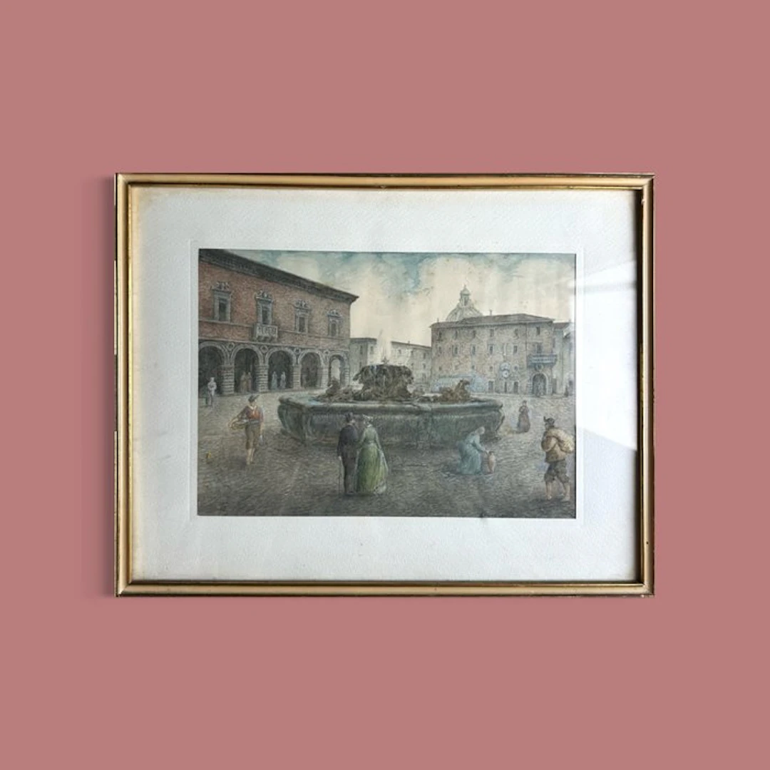 Camillo INNOCENTI (1871-1961) - Pesaro - Palazzo del governo e del comune
