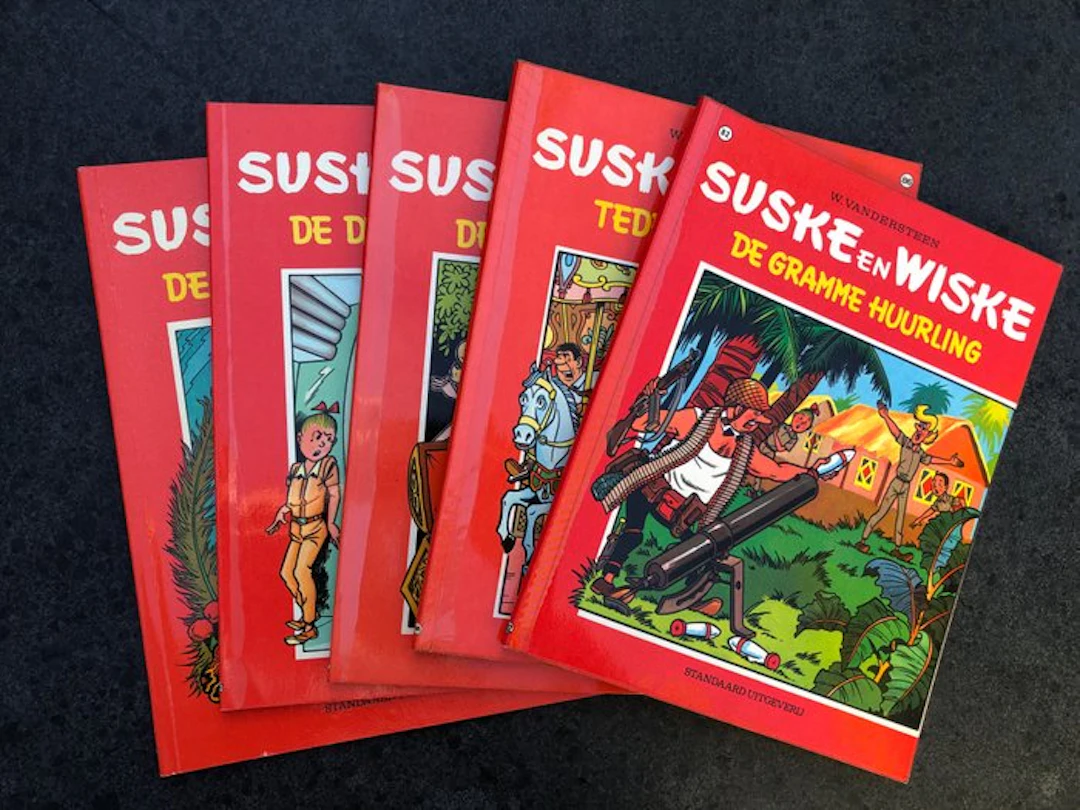 Suske en Wiske - De gramme huurling / Tedere tronica / De...