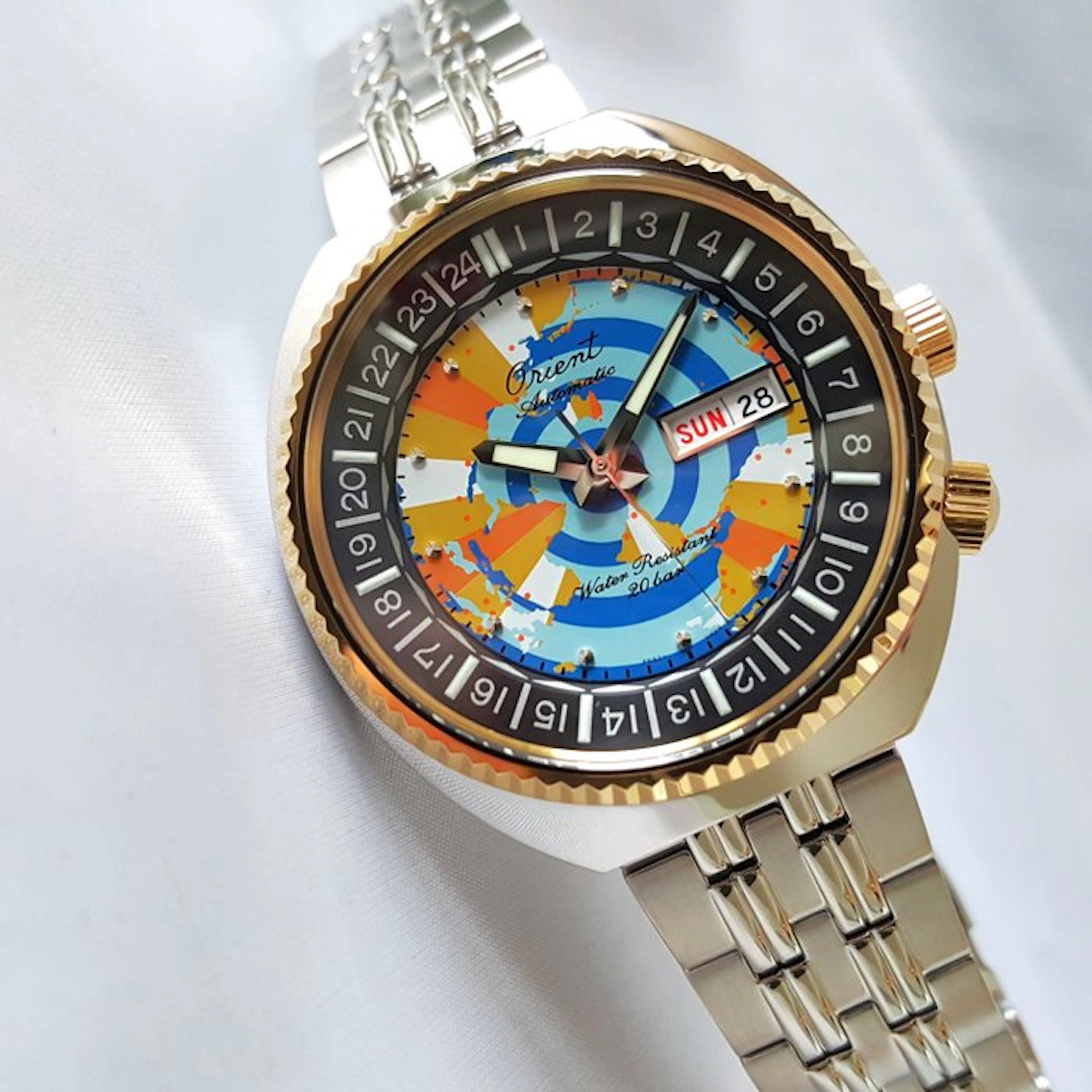 Orient - WORLD MAP - 75th Anniversary - Limited Edition...