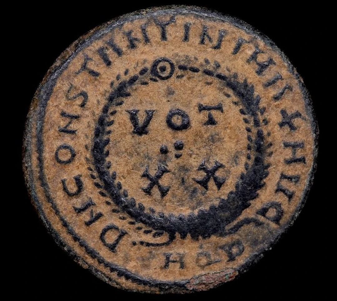 Roman Empire. Constantine I (AD 306-337). Follis - VOT XX (No reserve price)