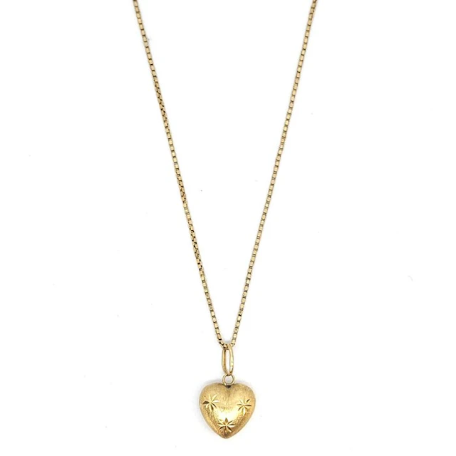 Necklace with pendant - 18 kt. Yellow gold