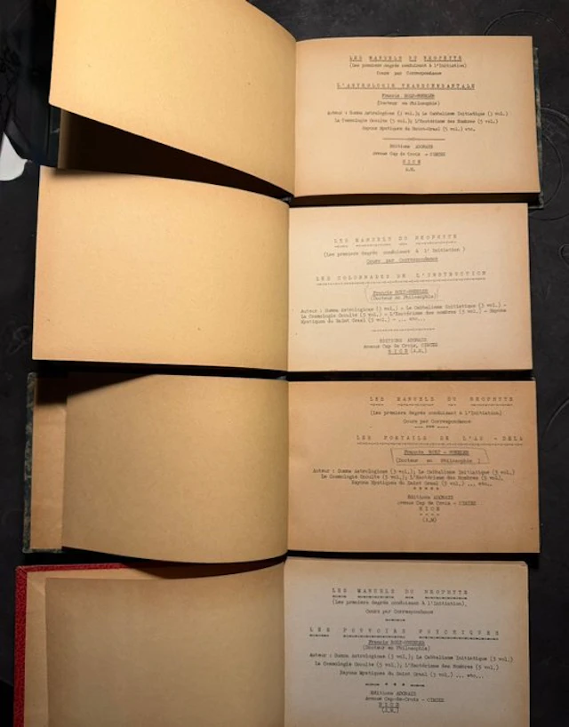 Francis Roll-Wheeler - Les Manuels du Néophyte - 1950