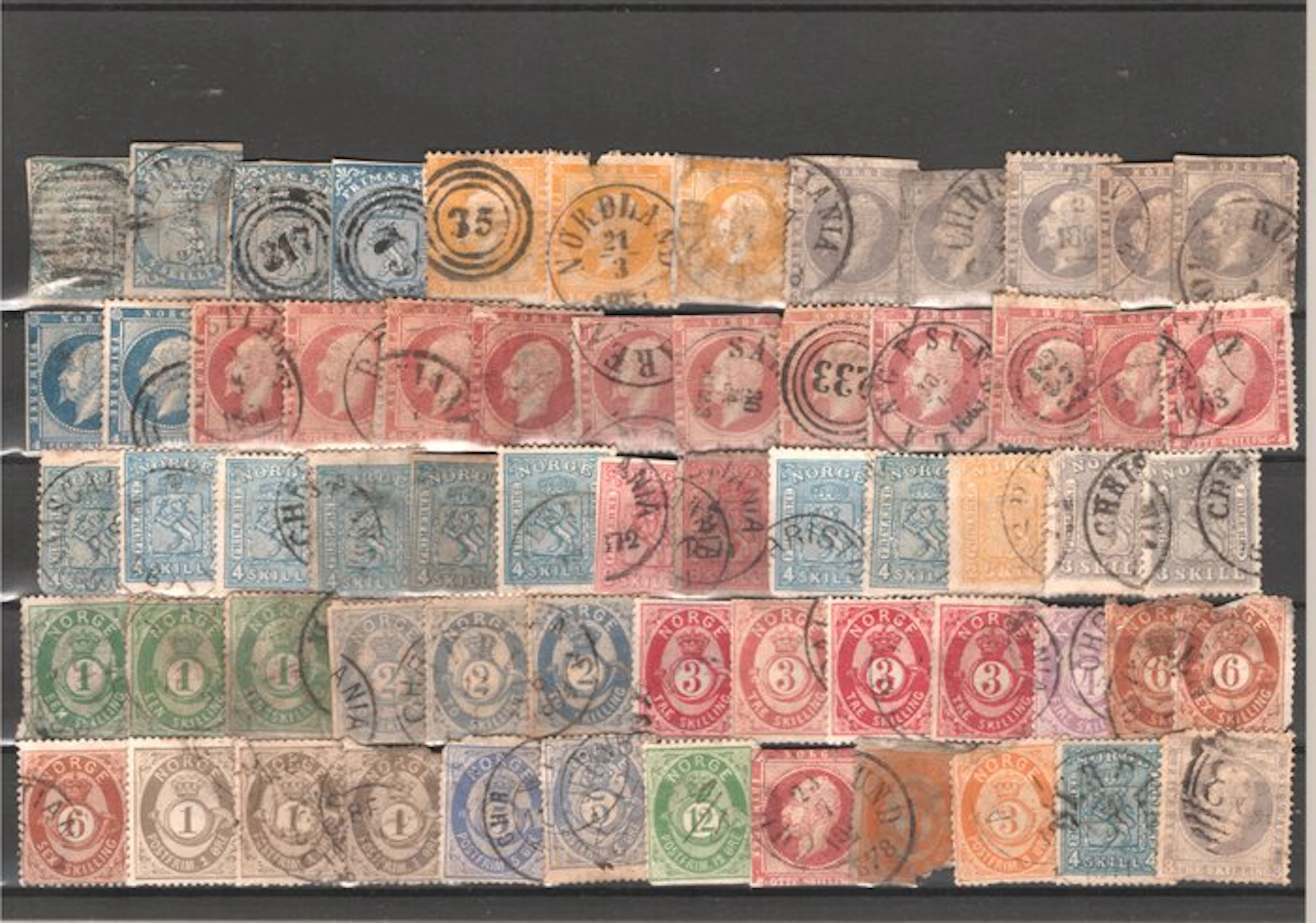 Norway - Norway classic second quality, very high catalog value.