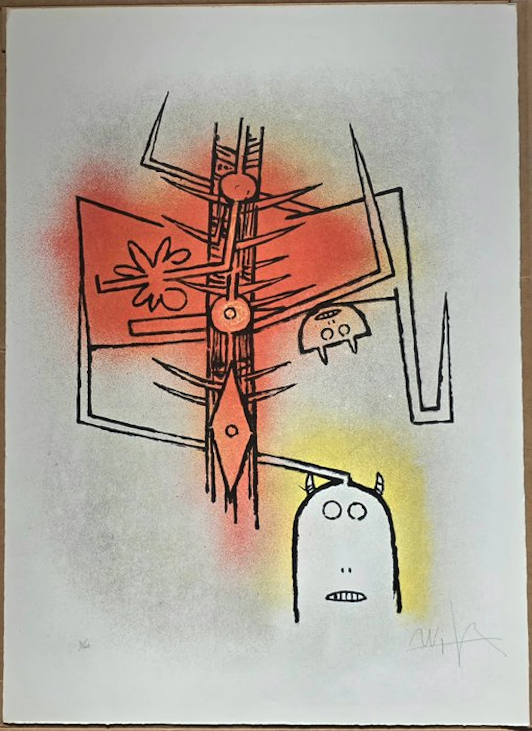 Wifredo Lam (1902-1982) - Senza titolo