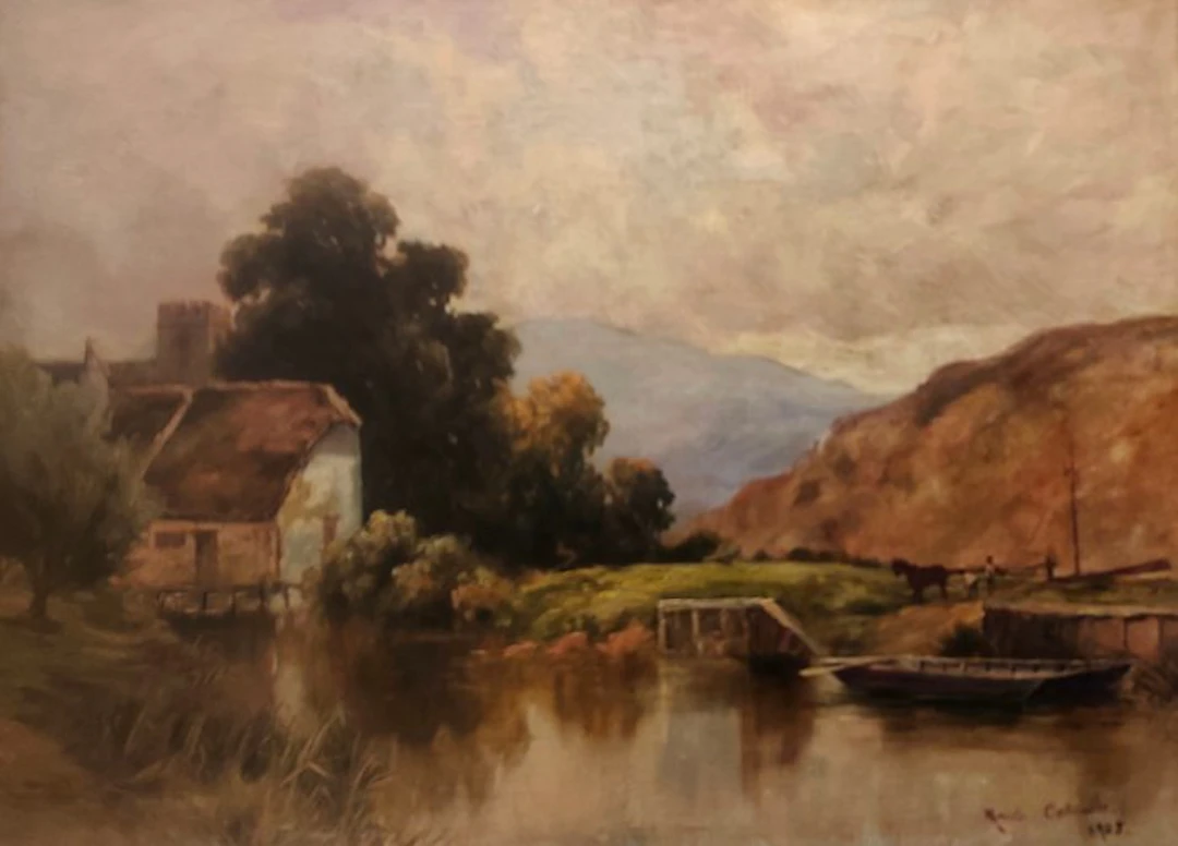 Maude Caldecott - Paysage Édouardien