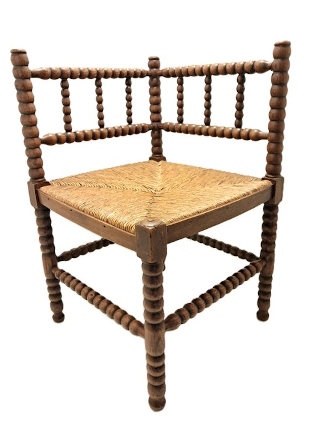 Chair - Wood - Bobbin corner chair