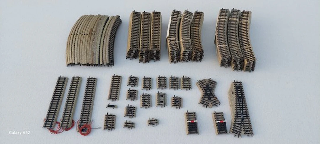 Märklin H0 - 5100 5200 5106 - Model train tracks (150)...