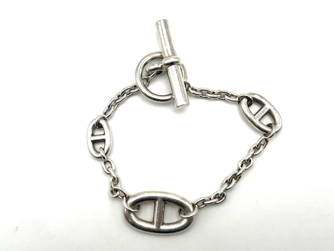 Hermès - Bracelet - Chaîne d'ancre Silver