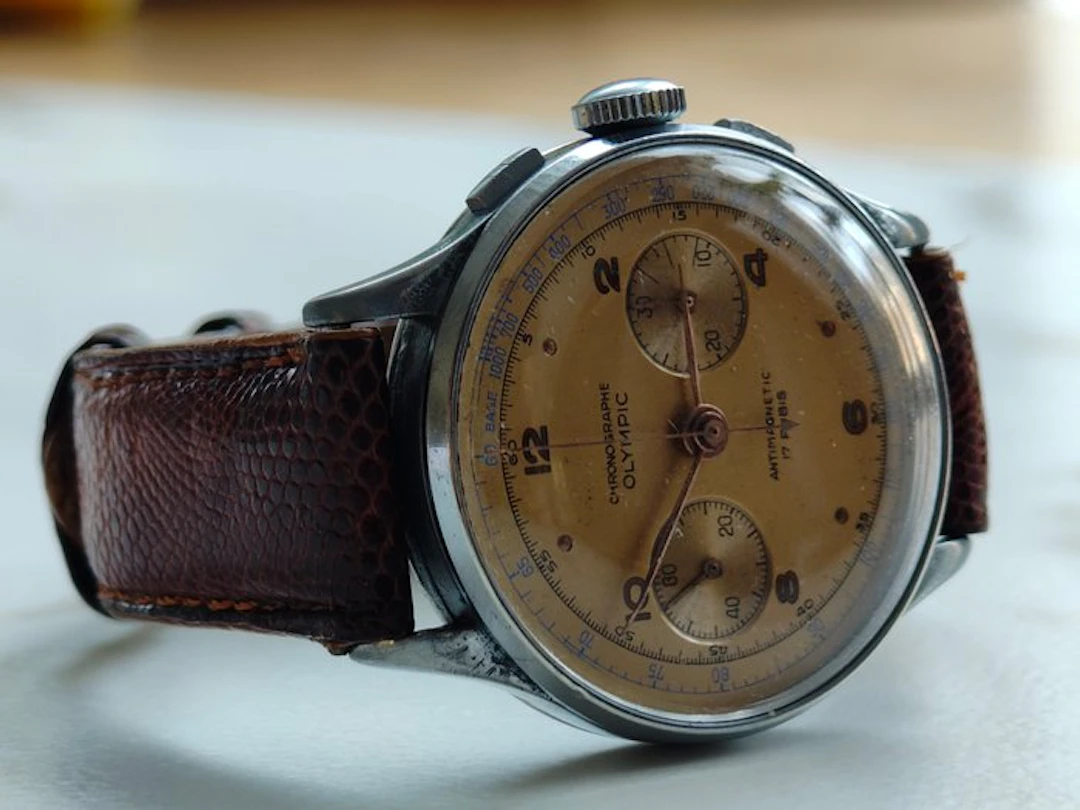 Olympic - Chronograph - No reserve price - Men - 1947