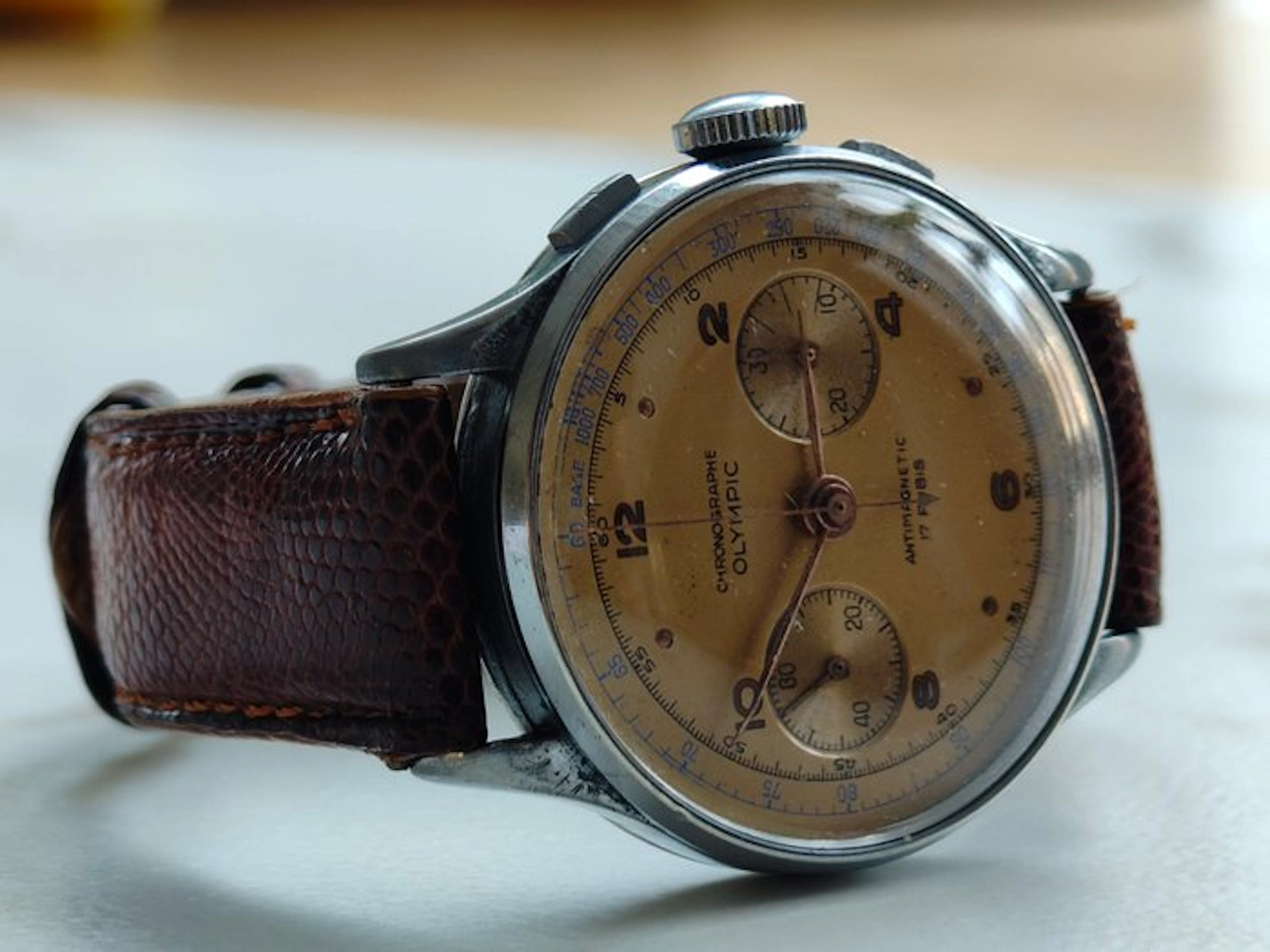 Olympic - Chronograph - No reserve price - Men - 1947