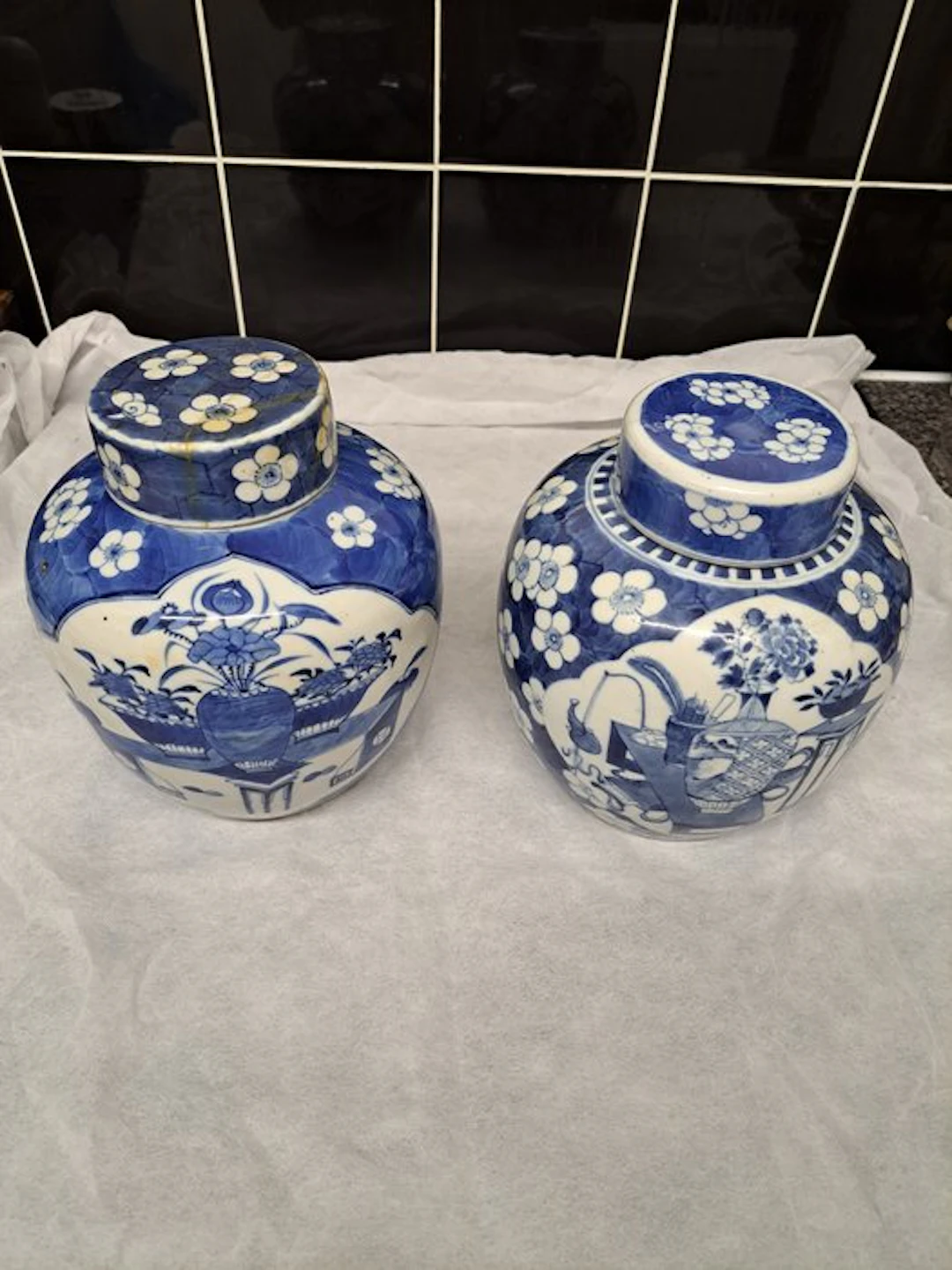 Ginger jar (2) - Ceramic - Chinese ginger jar