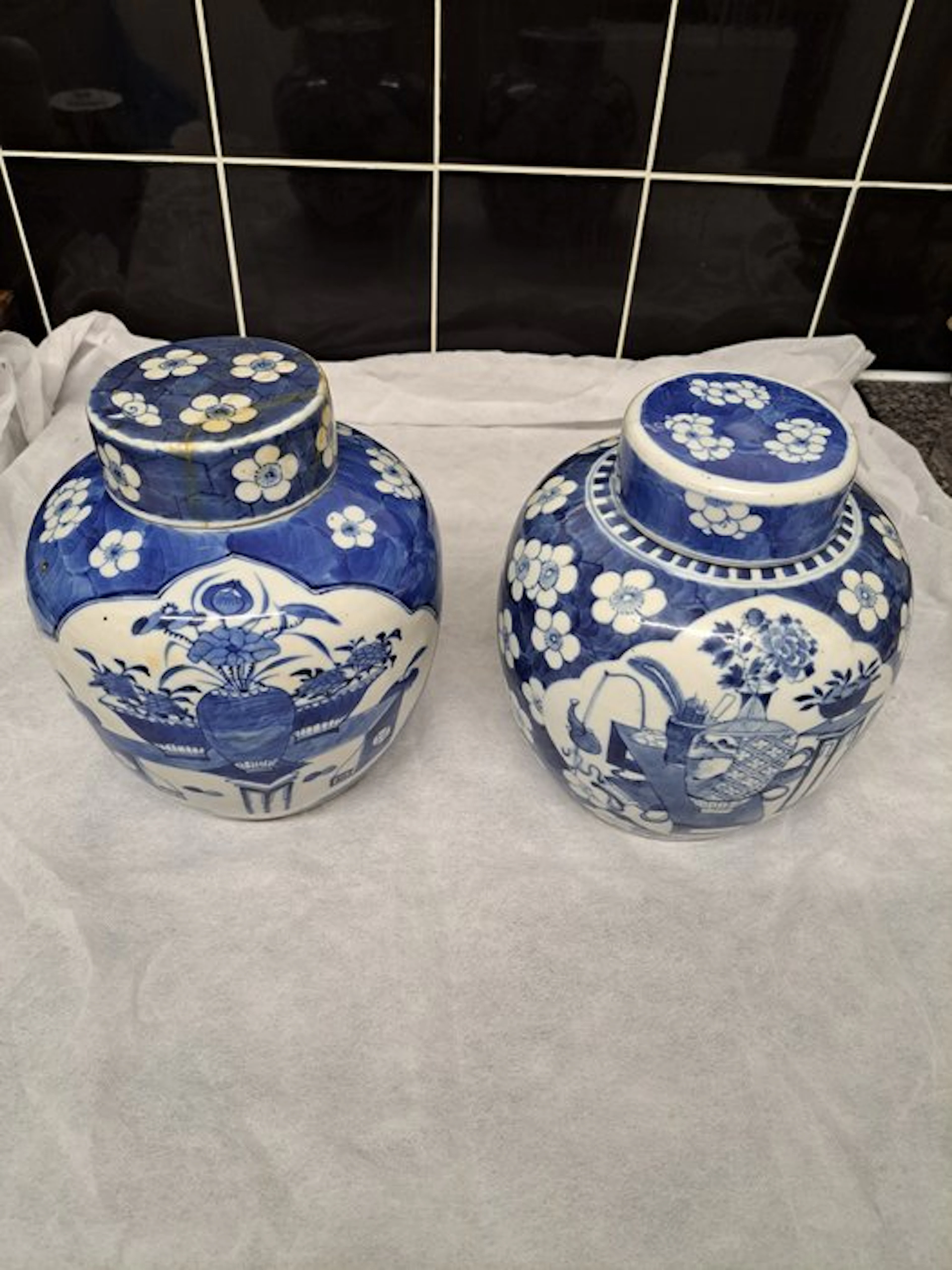 Ginger jar (2) - Ceramic - Chinese ginger jar