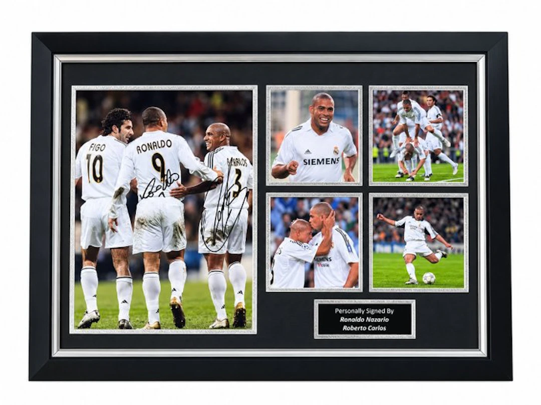 Real Madrid - Spanish Football League - Ronaldo Nazário...