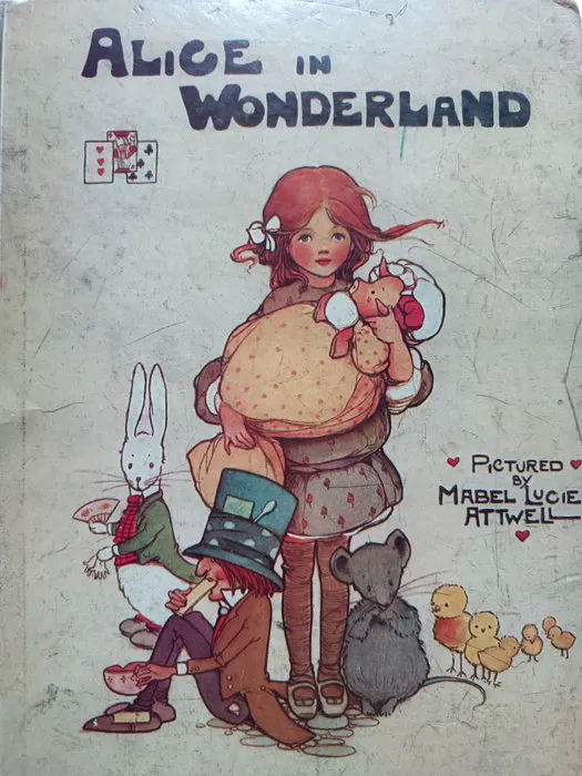 Lewis Carroll/Mabel Lucie Attwell - Alice in Wonderland - 1915