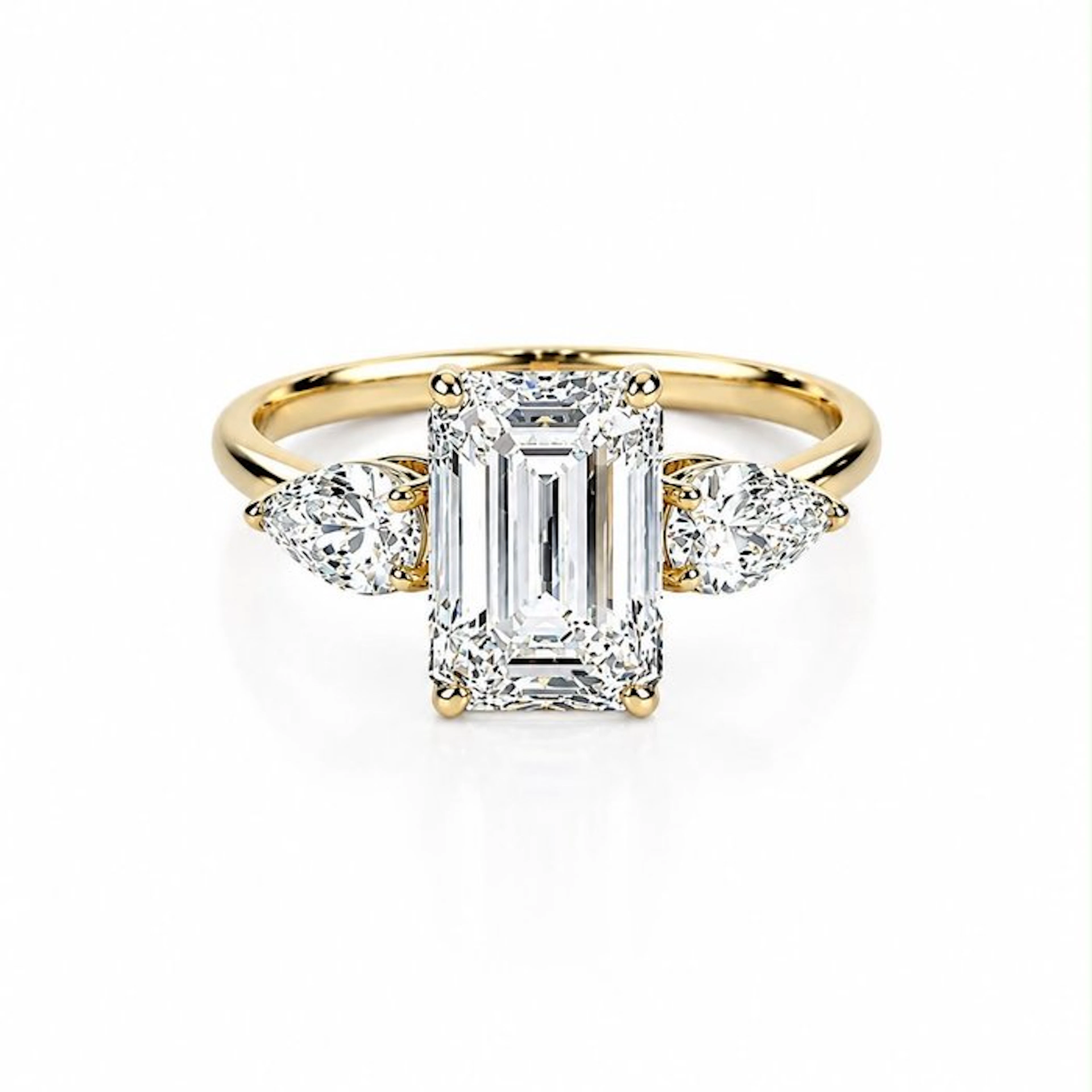 No reserve price - Ring - 14 kt