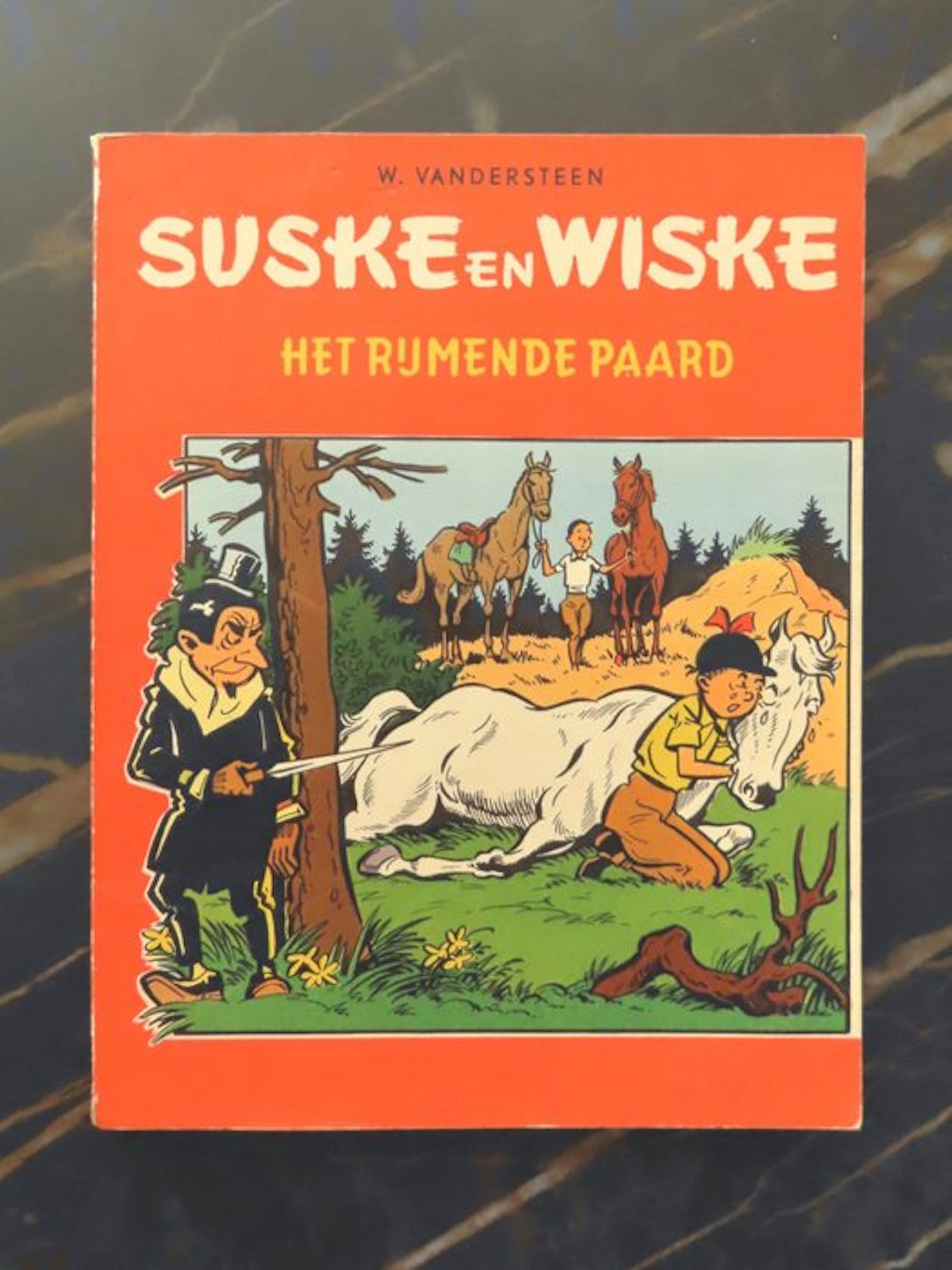 Suske en Wiske TV-48 - Het rijmende Paard - 1 Album - First edition - 1963
