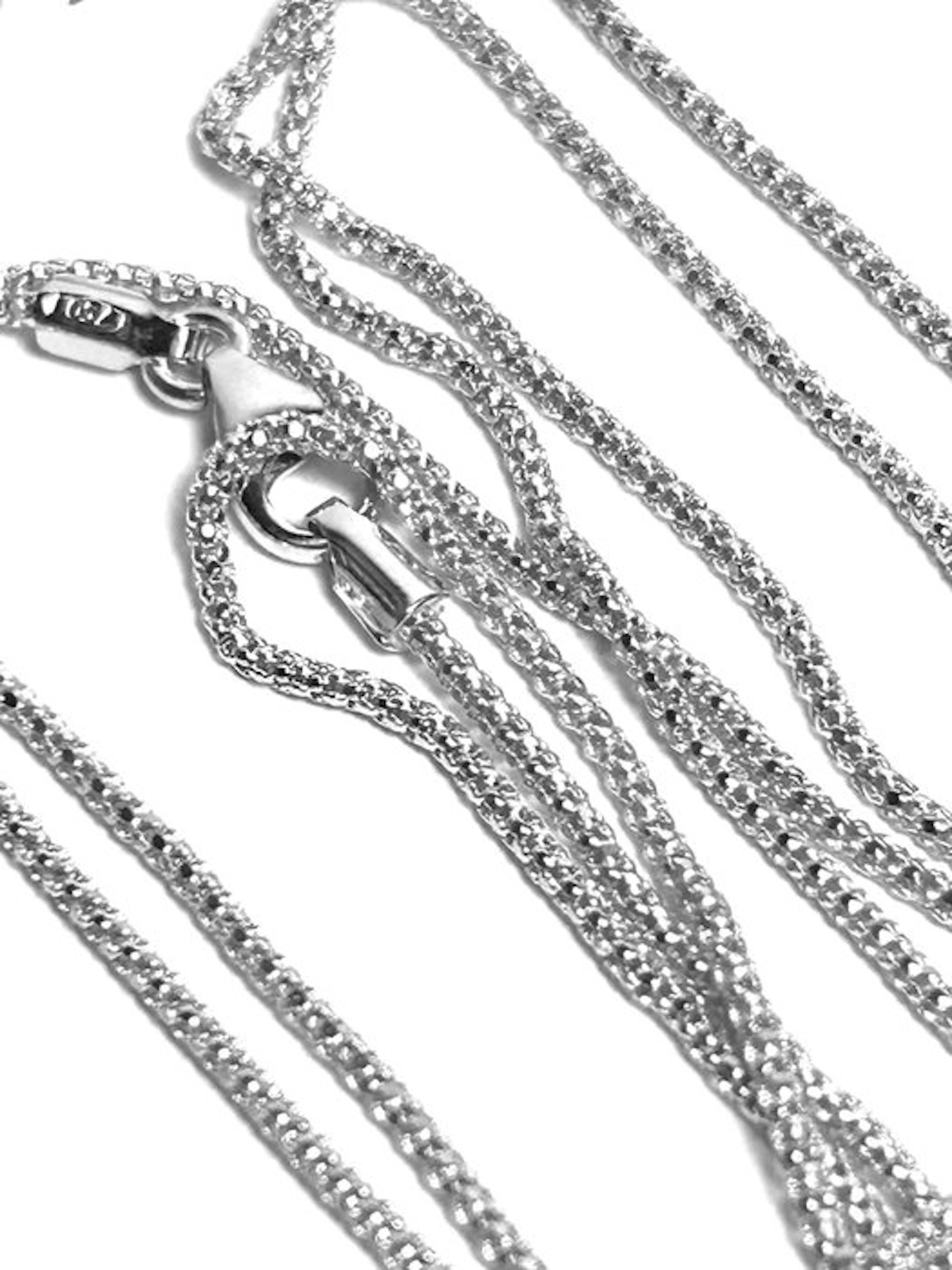 Necklace - 18 kt. White gold