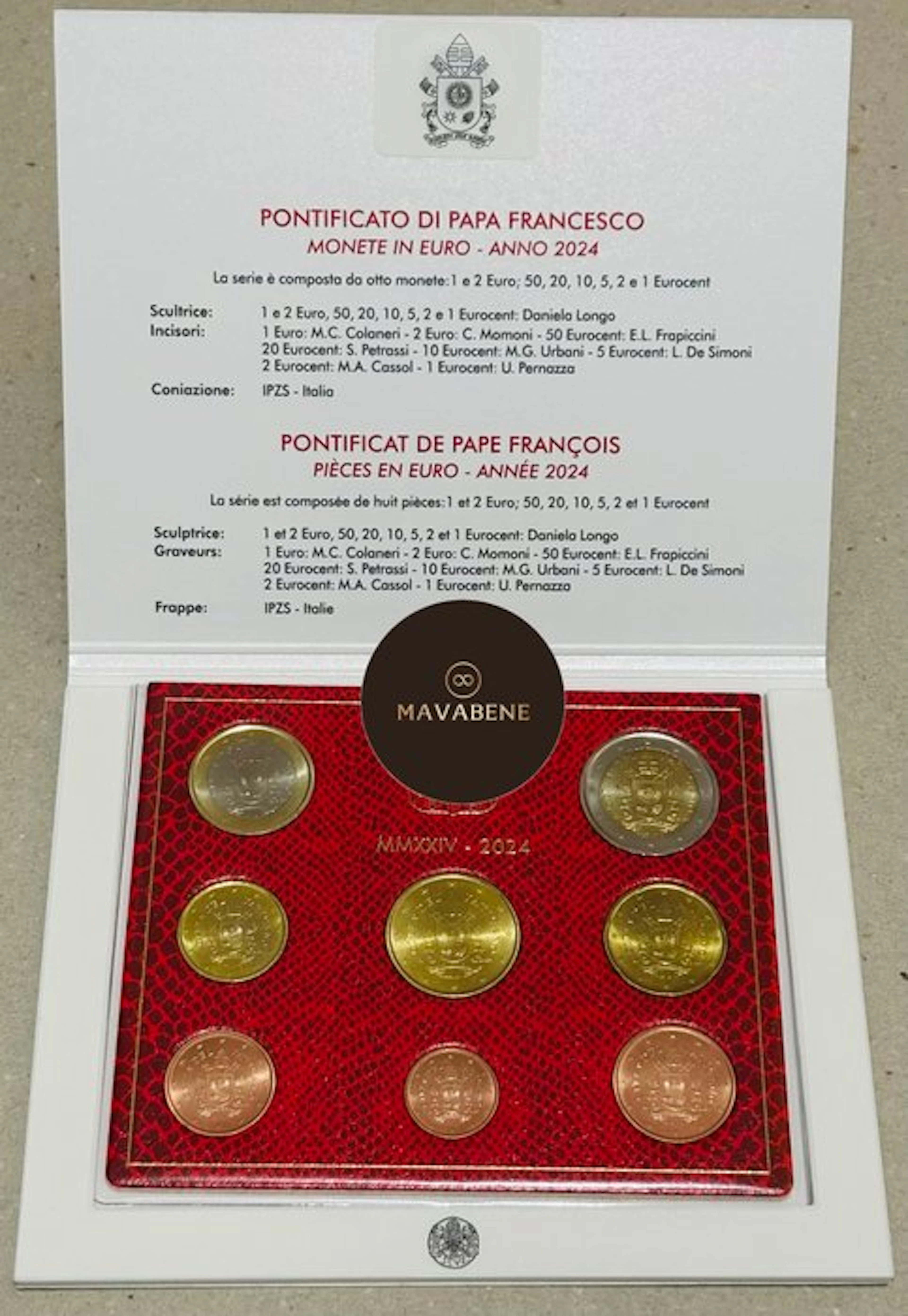 Vatican. Year Set (BU) 2024 (No reserve price)