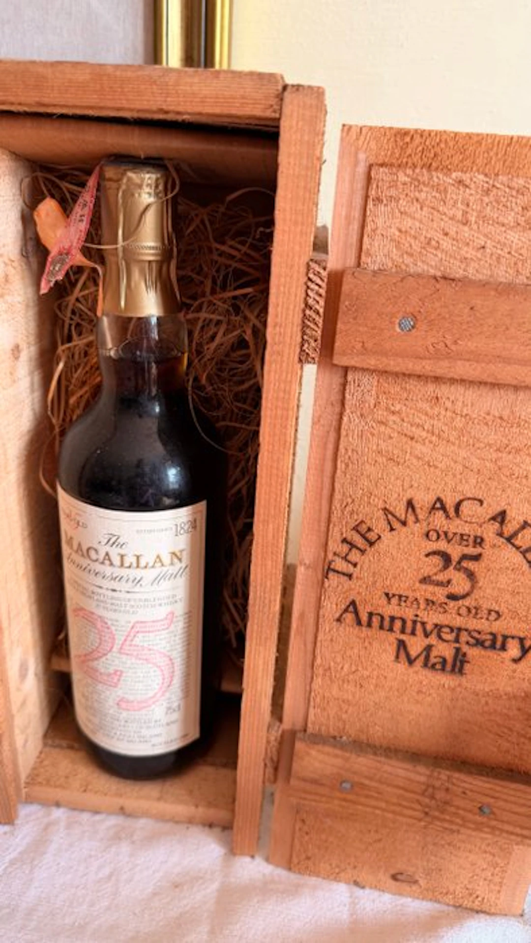 Macallan 1958 25 years old Macallan Anniversary - 75cl
