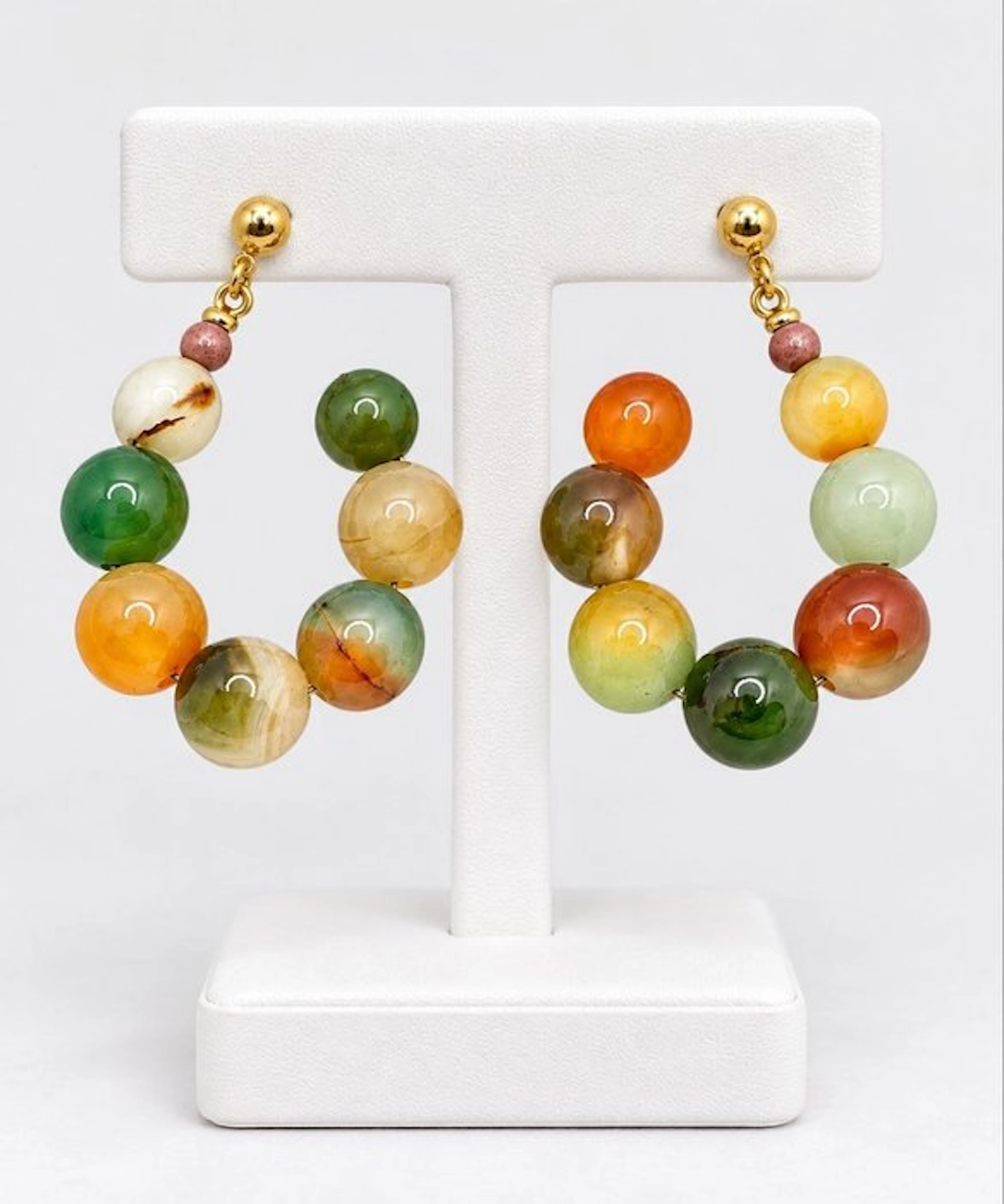 Icelandic Agate Earrings - Earrings - Earrings