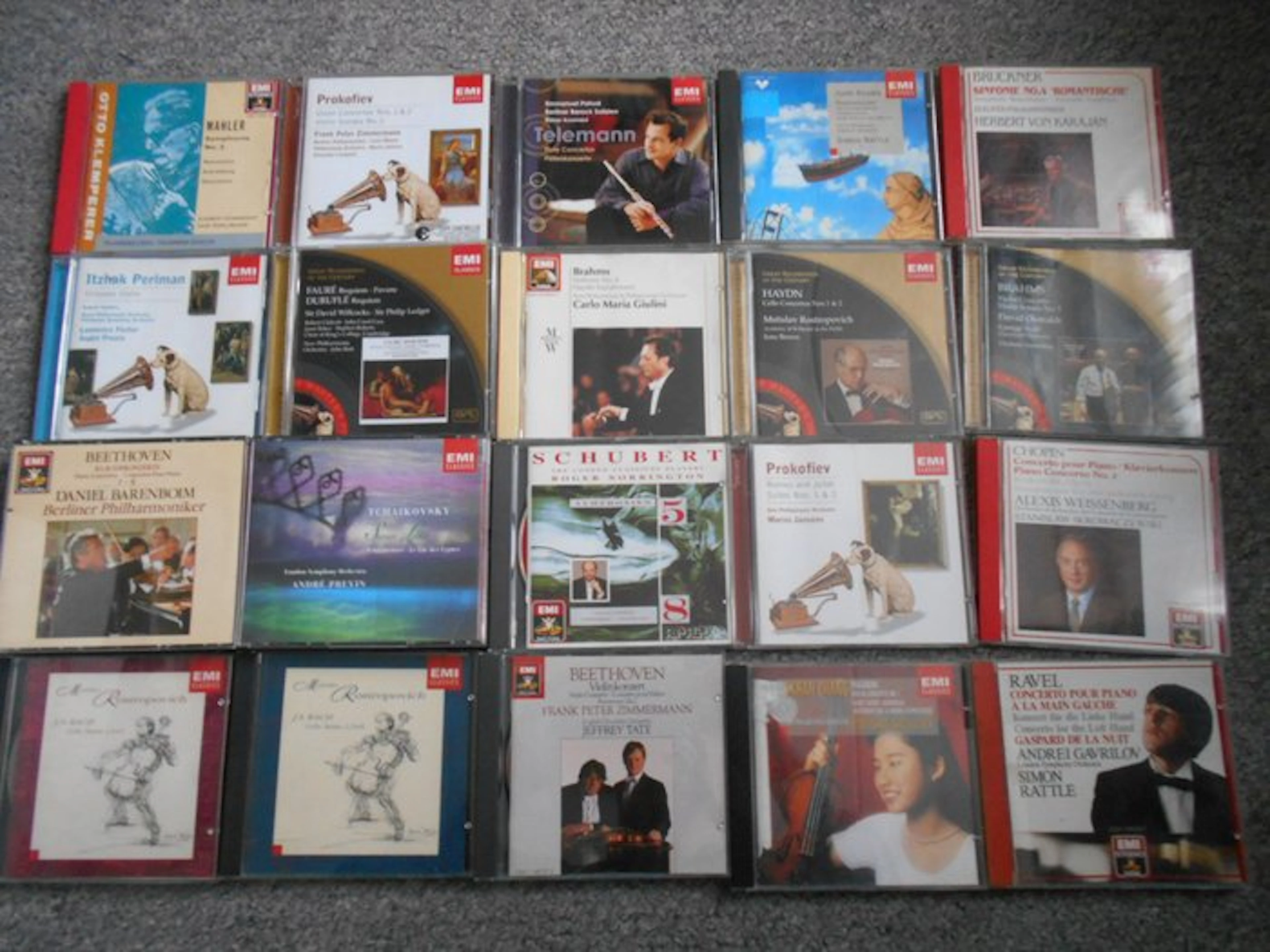 EMI Classical Collection - Multiple artists - 20 x CDs: Barenboim