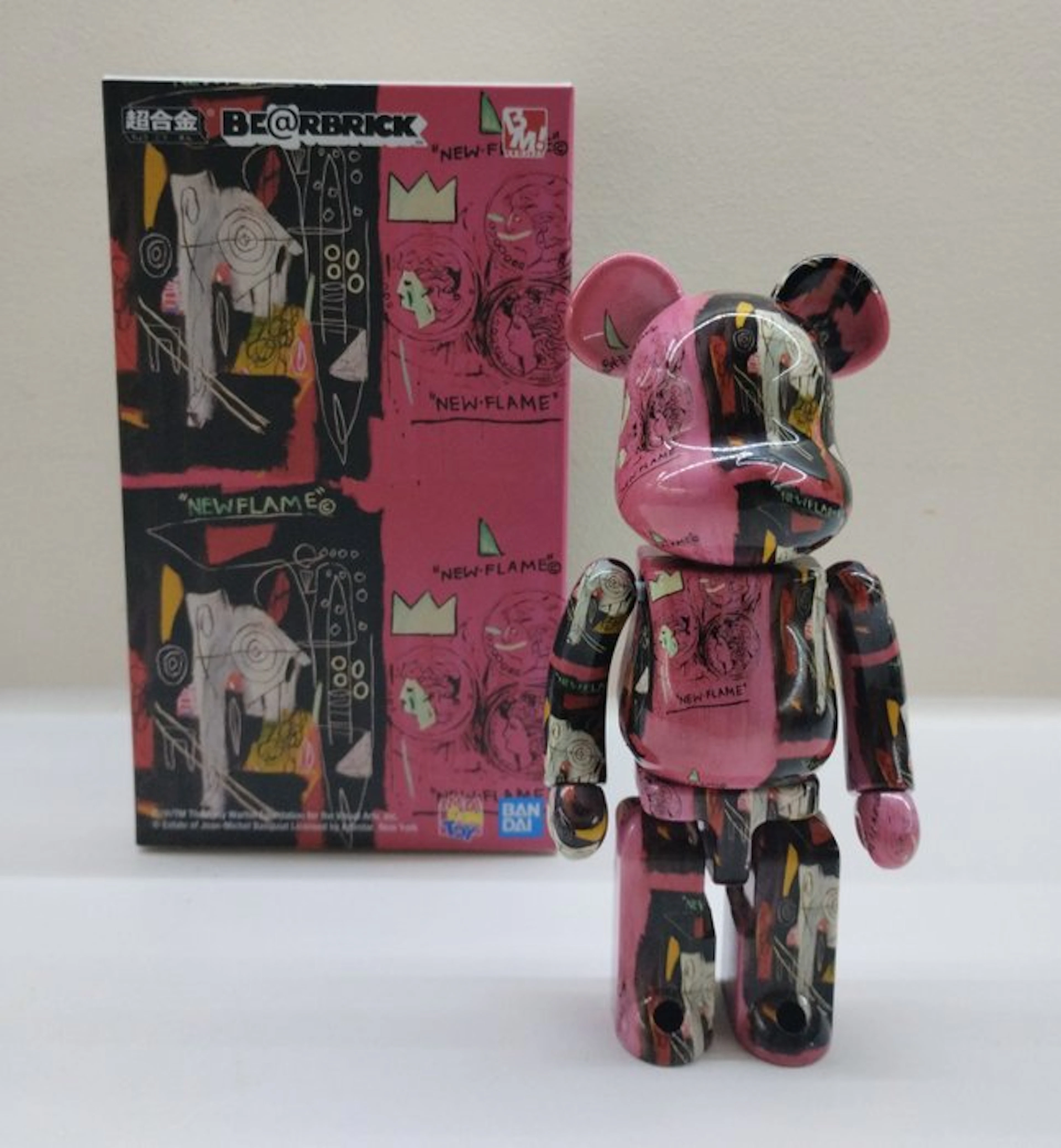 Medicom Toy - Be@rbrick 200% - Chogokin Andy Warhol × Jean-Michel Basquiat