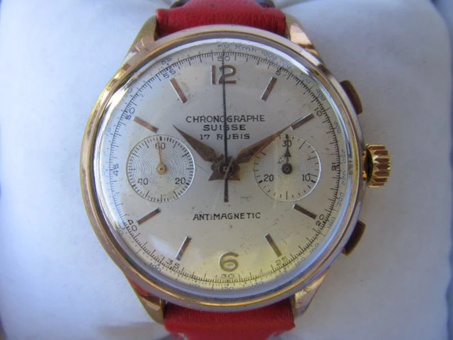 Chronographe Suisse - Chronograph - No reserve price - Men - 1900-1949