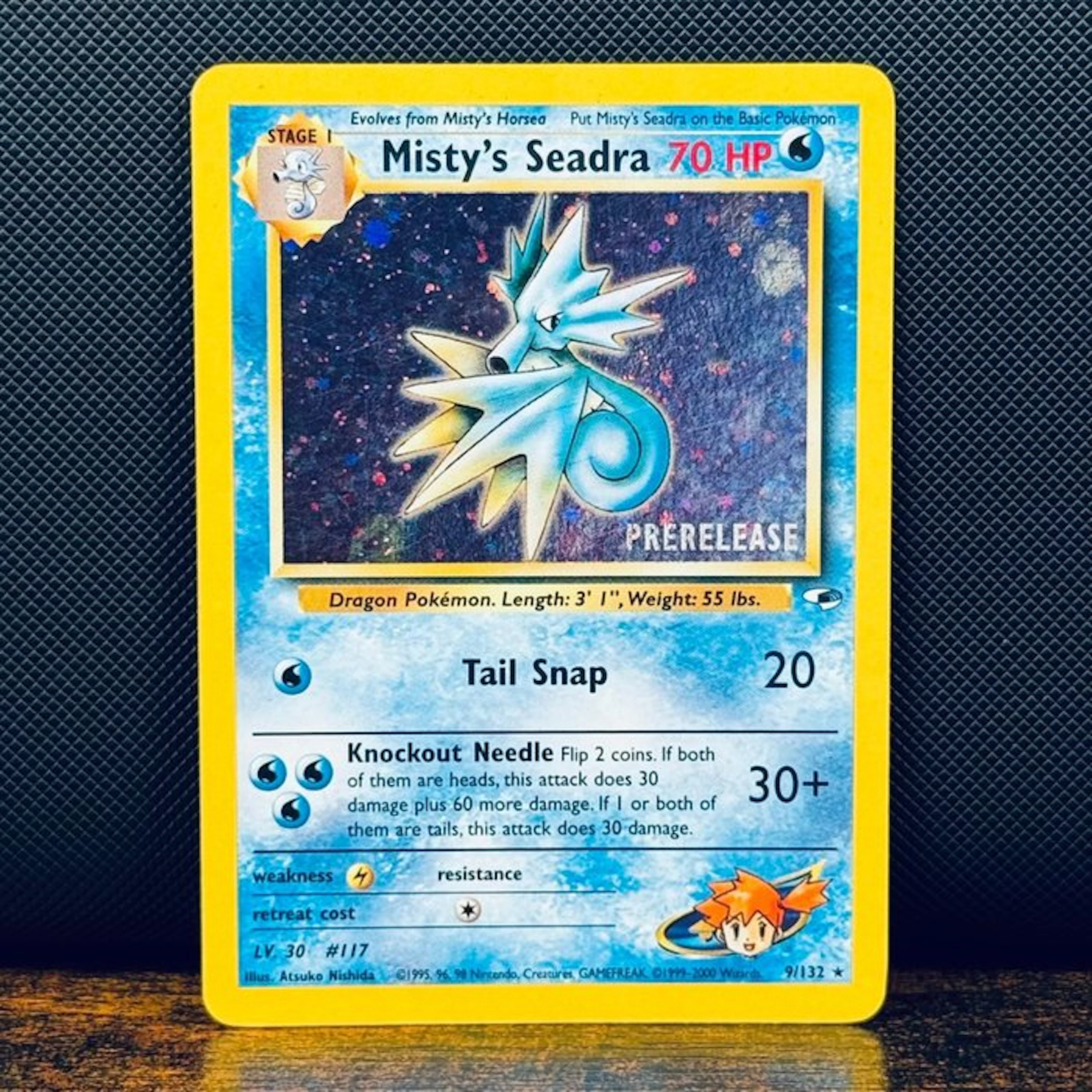 Pokémon Card - Misty's Seadra 9 – Pokémon