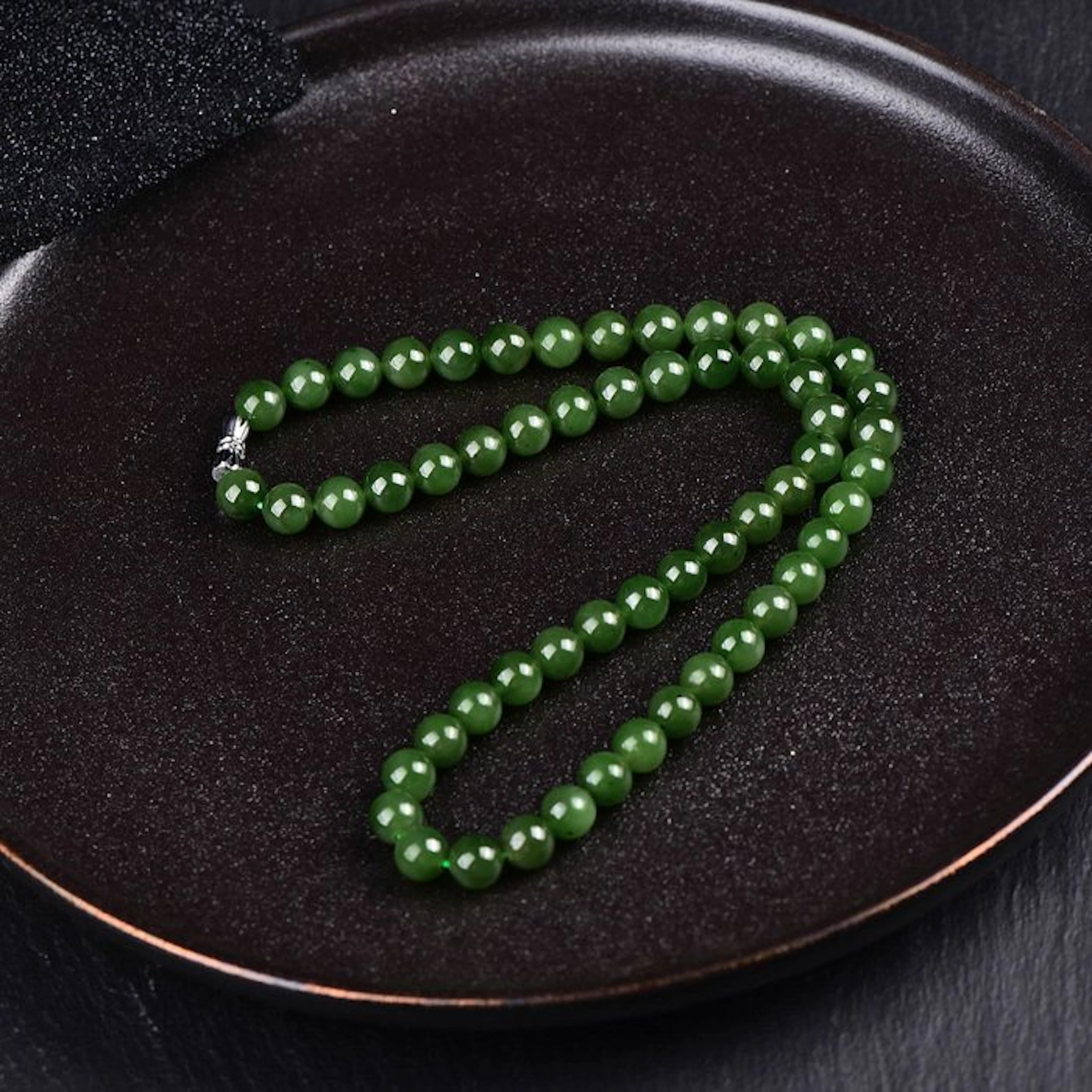 ALGT Certified - Highly Exclusive Natural Nephrite Jade...