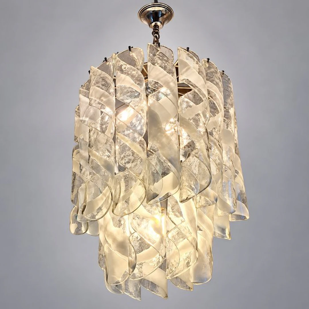 Chandelier - Murano glass - Torciglioni