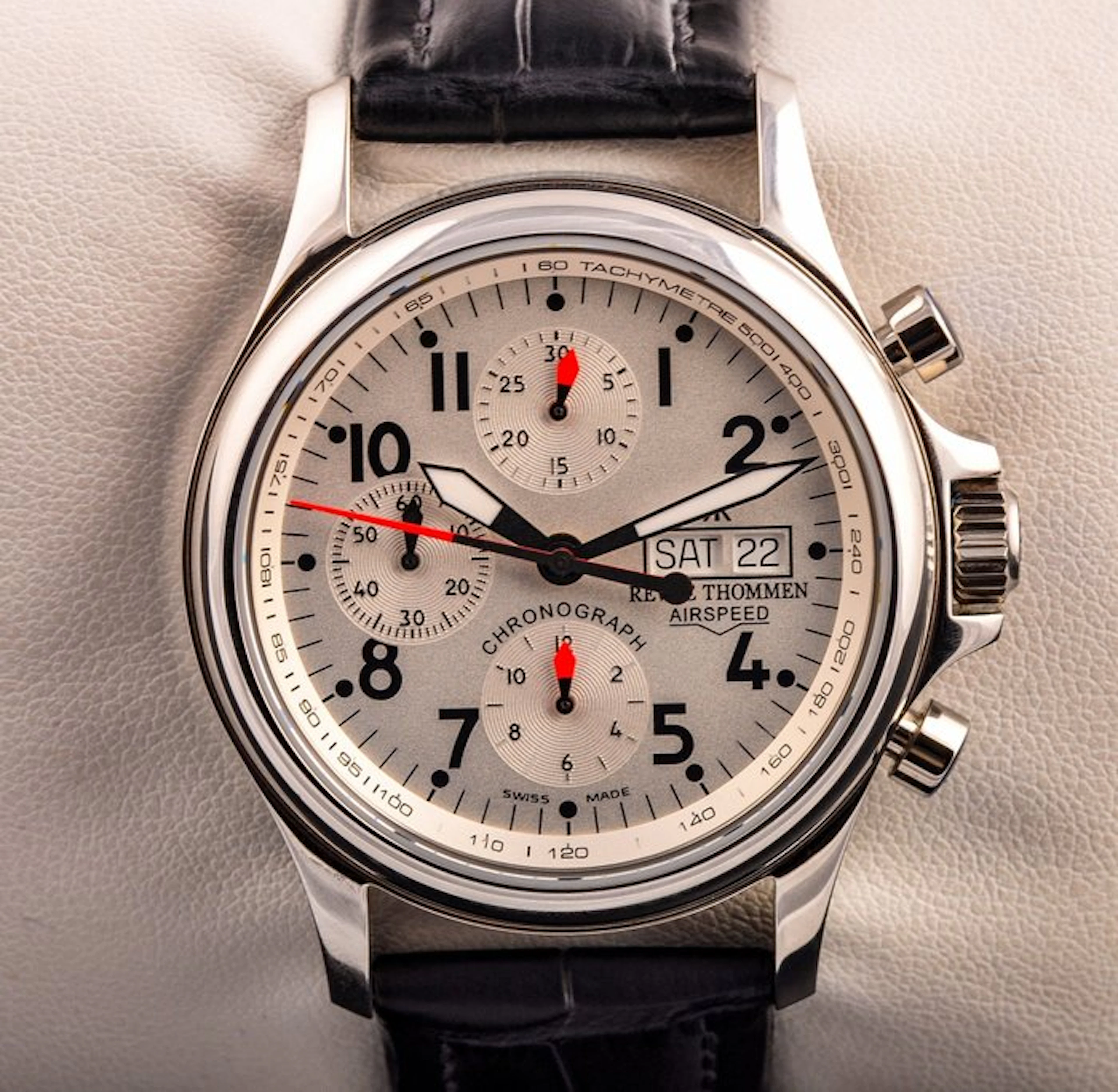 Revue Thommen - Airspeed Pilot Chronograph - No reserve...