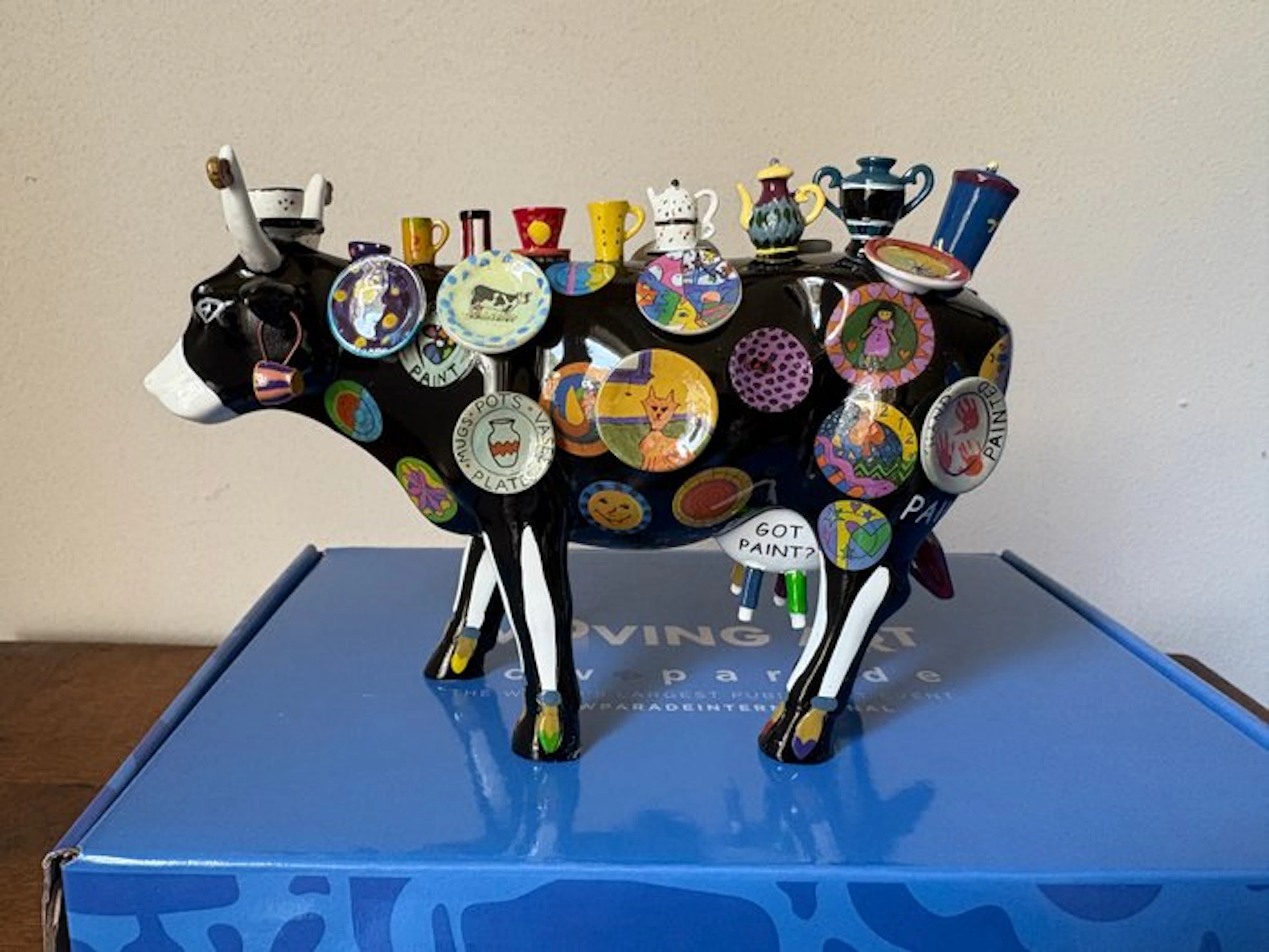 Cow Parade. Cowparade. Moo Potter. - Figurine - Poly Resin.