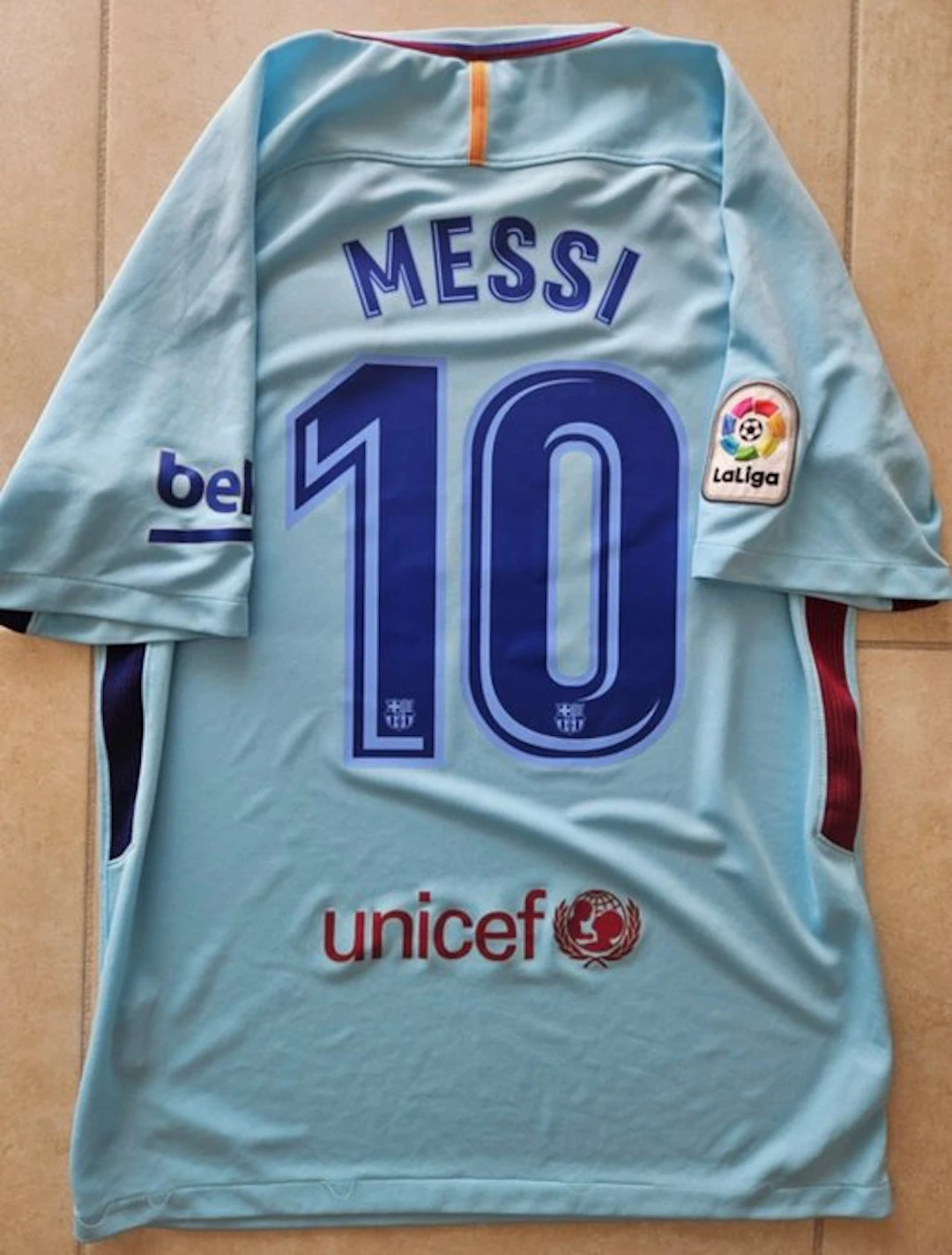 FC Barcelona - La Liga - Messi - 2017 - Football shirt