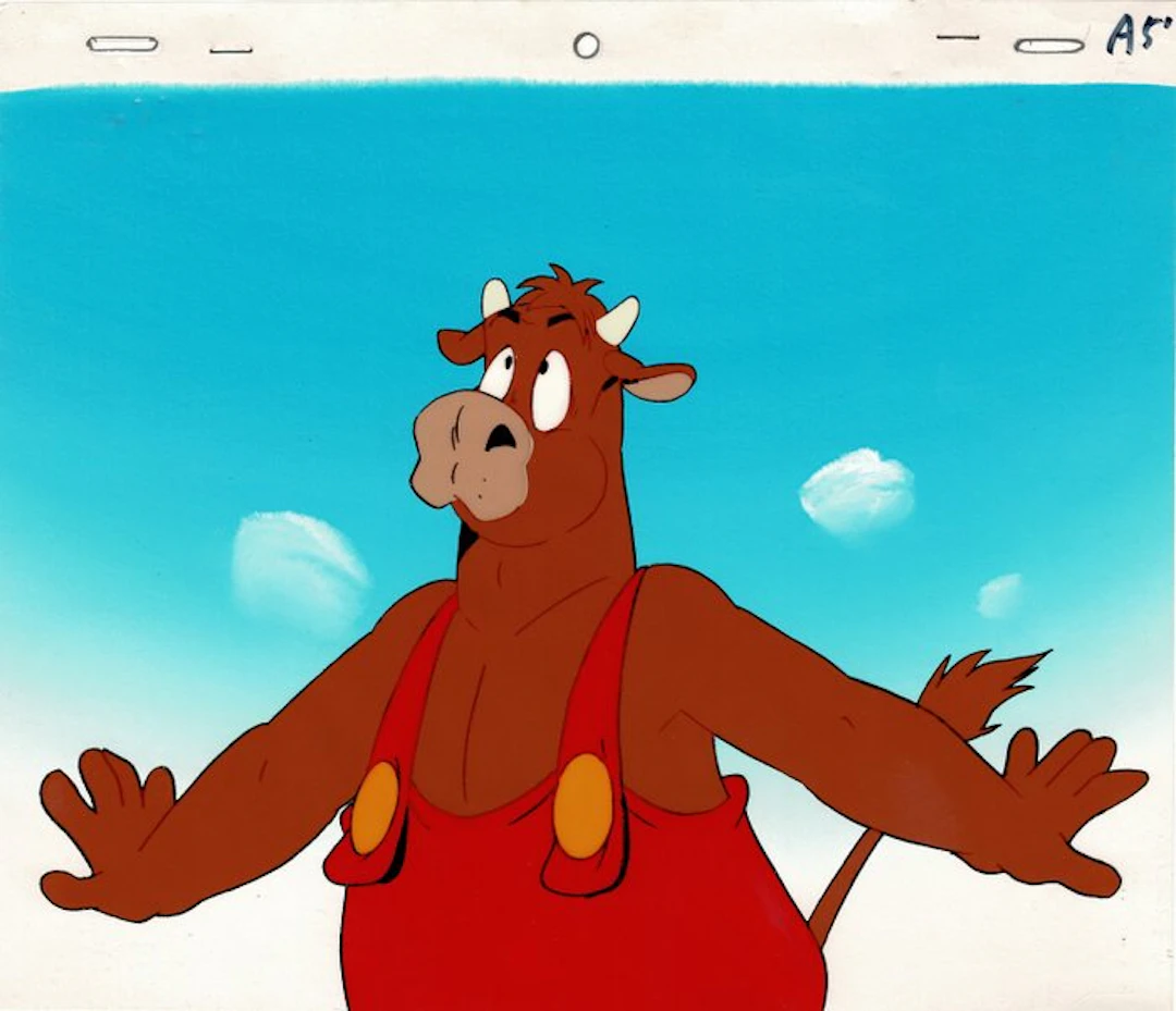 Boes/Ox Tales/Fantazoo - Originele handgeschilderde...
