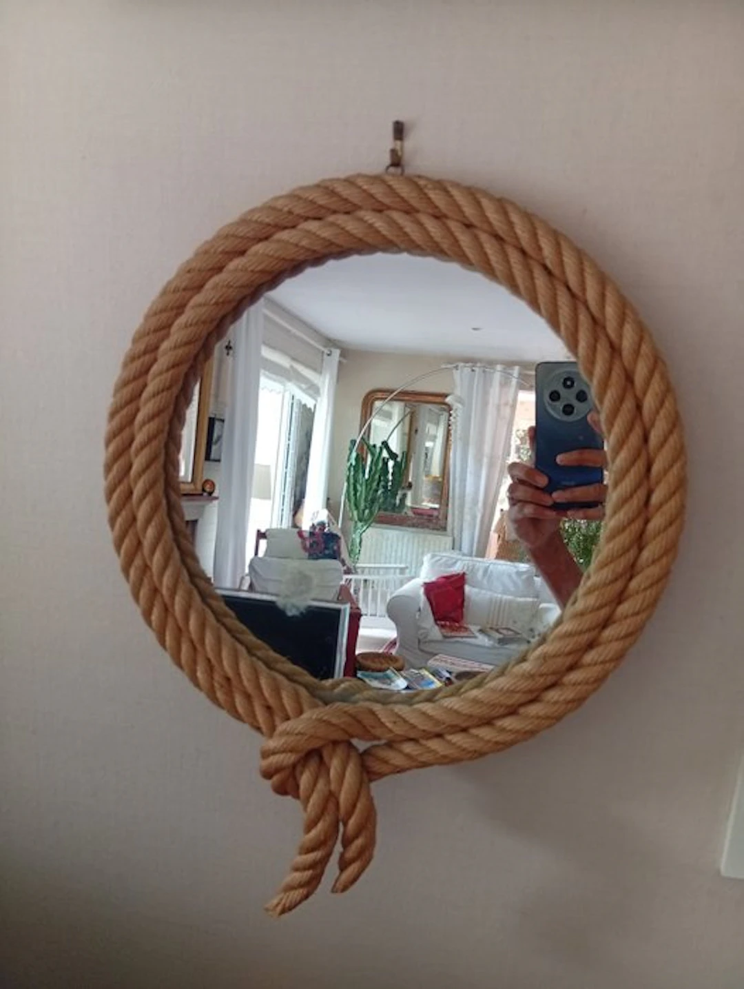 Wall mirror - Textile